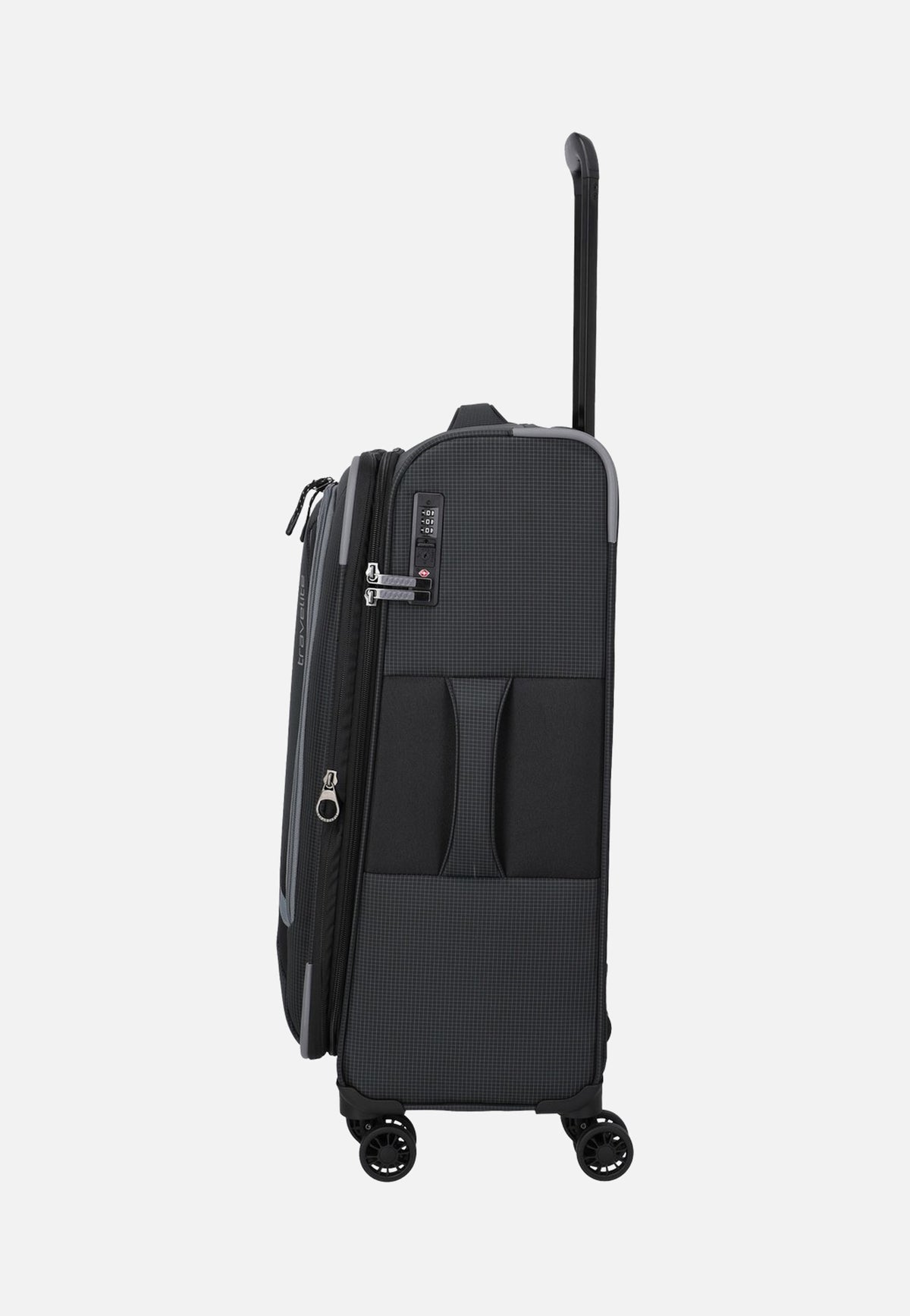 travelite Corsiica 4w Set Lexp/Mexp/Sexp/BB Black Koffer