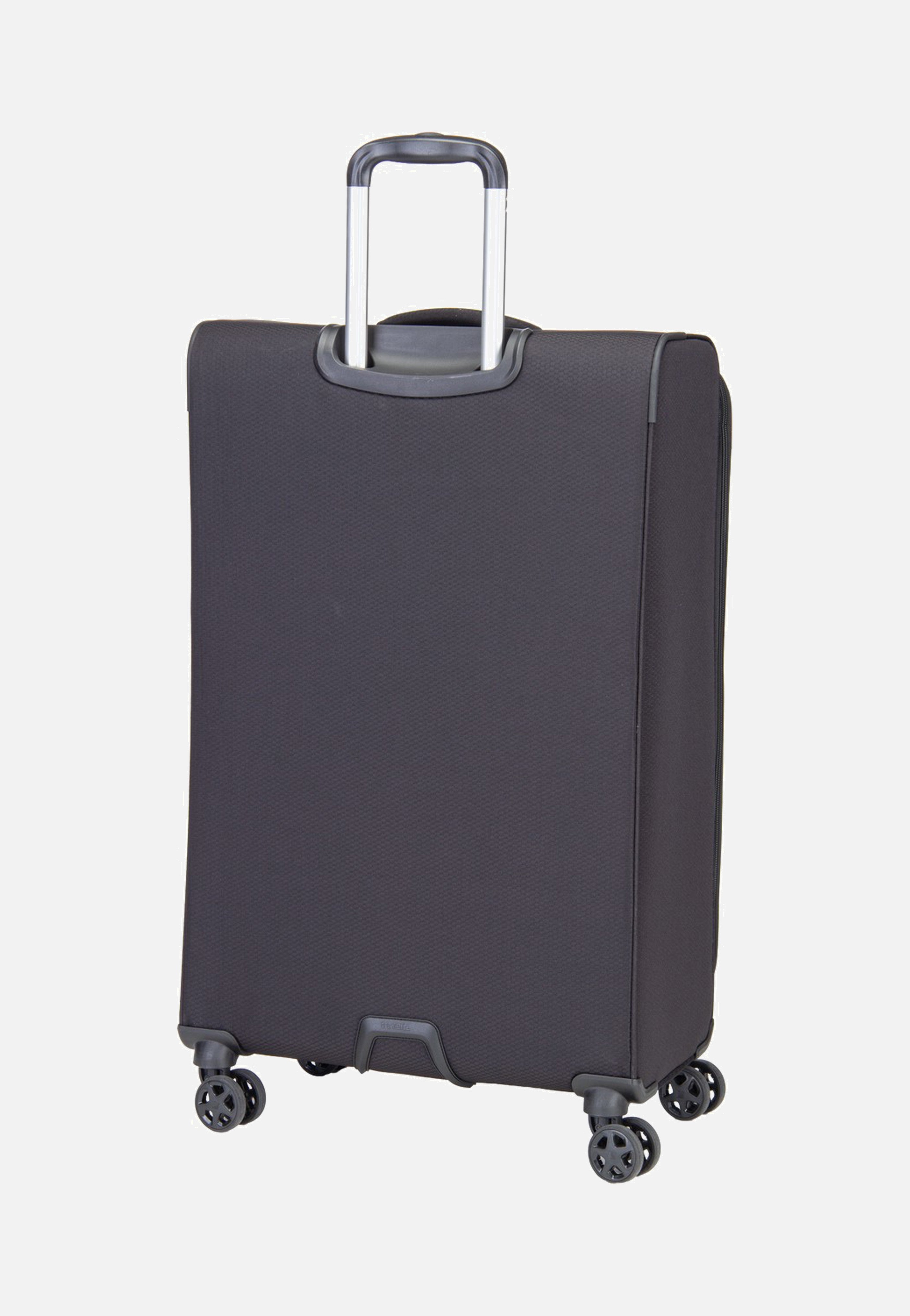 travelite Kick Off Trolley 4W L Exp. Black Koffer