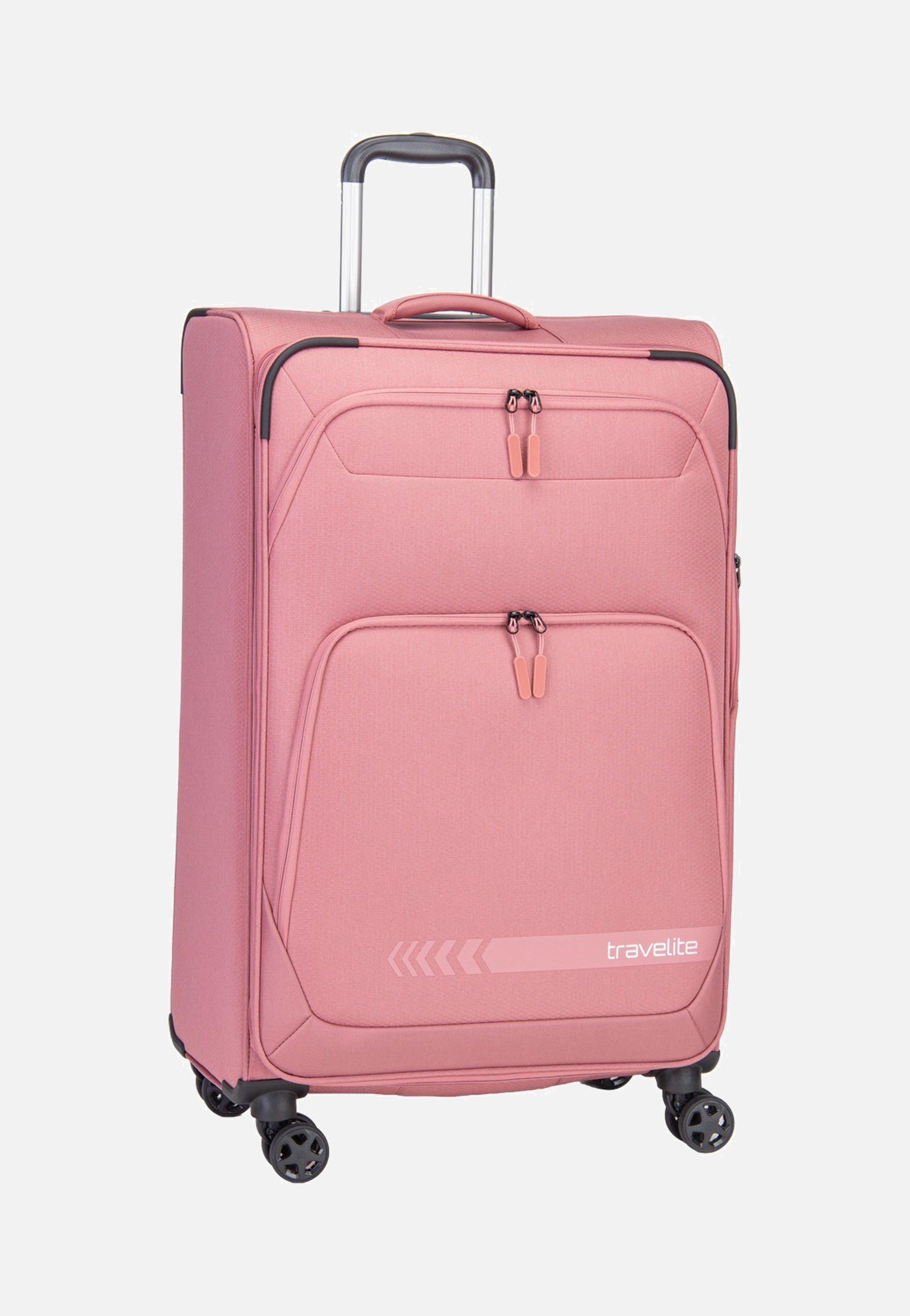 travelite Kick Off Trolley 4W L Exp. Blush Koffer