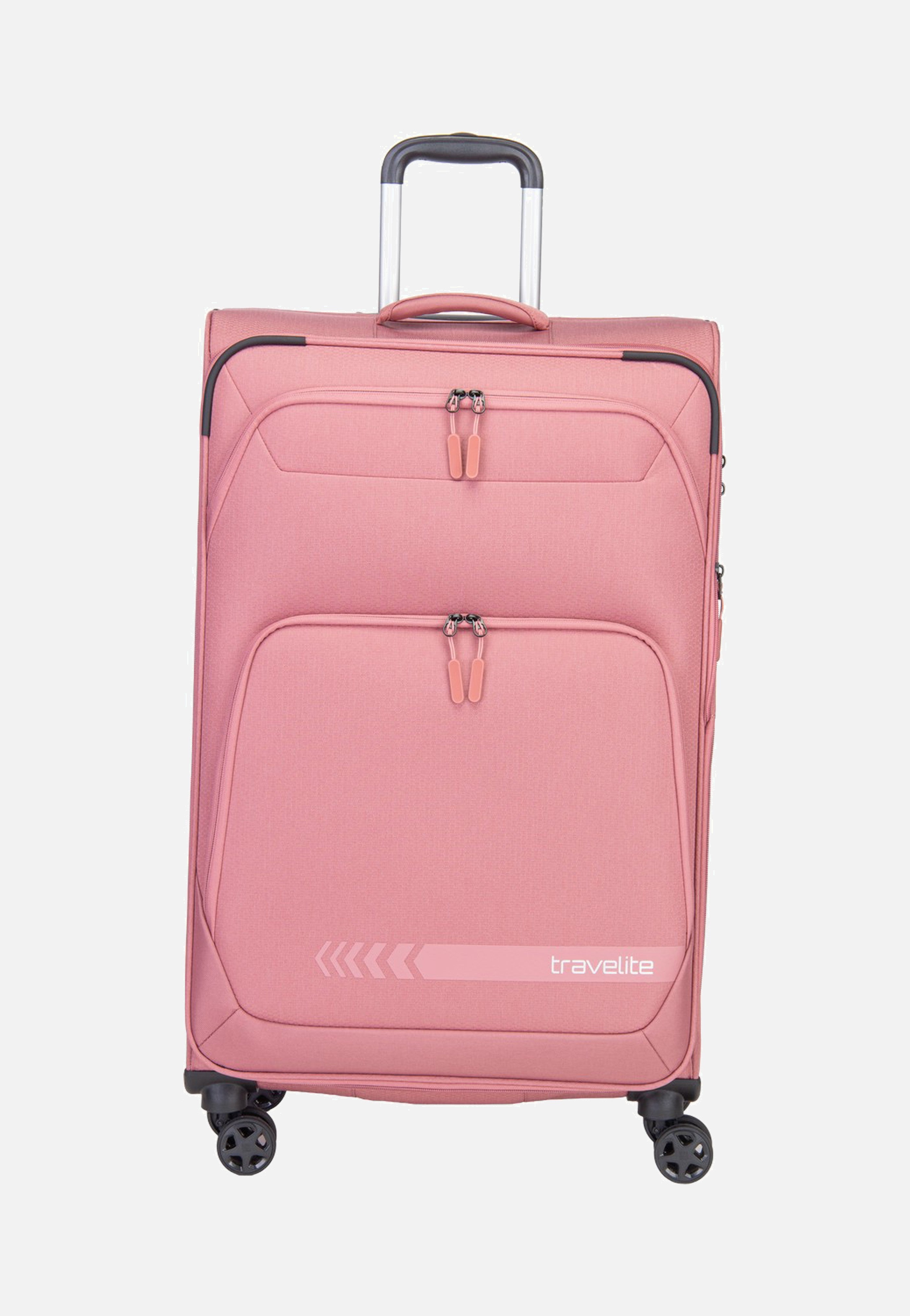 travelite Kick Off Trolley 4W L Exp. Blush Koffer