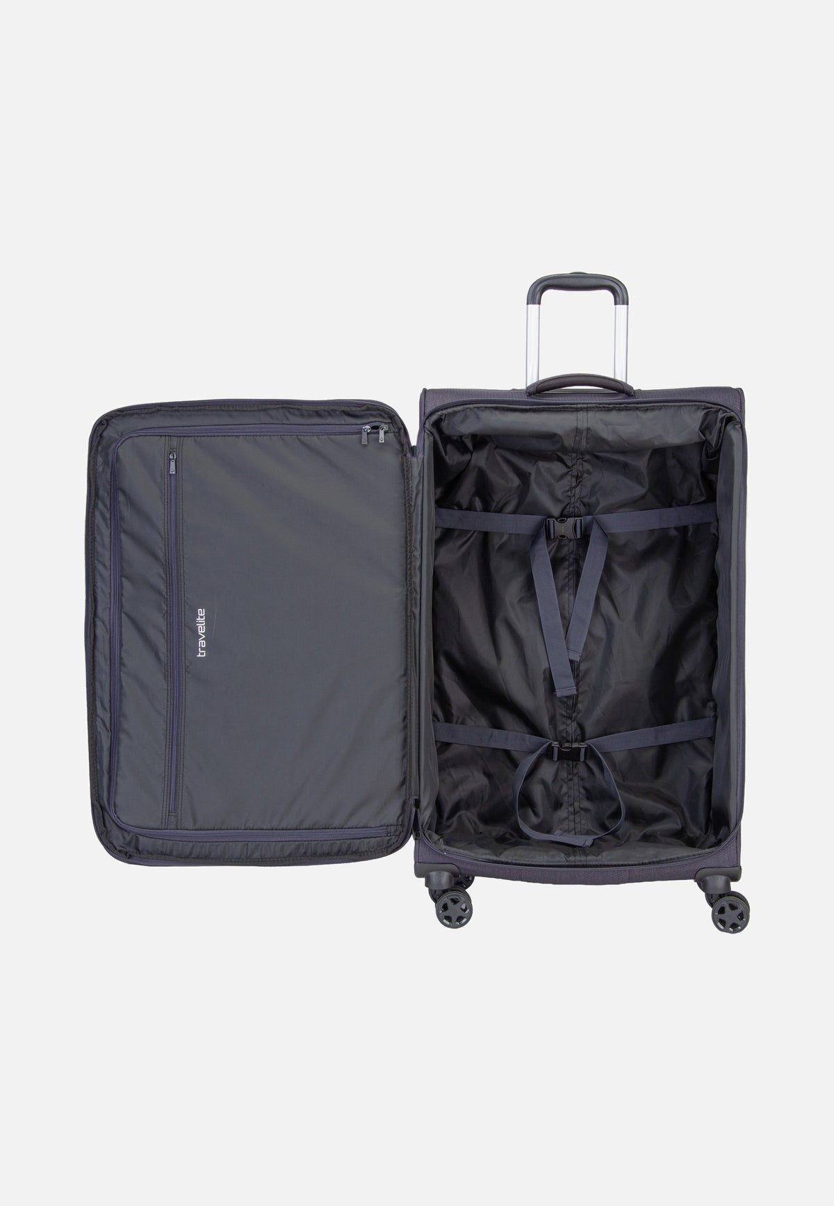 travelite Kick Off Trolley 4W L Exp. Dark Anthracite Koffer