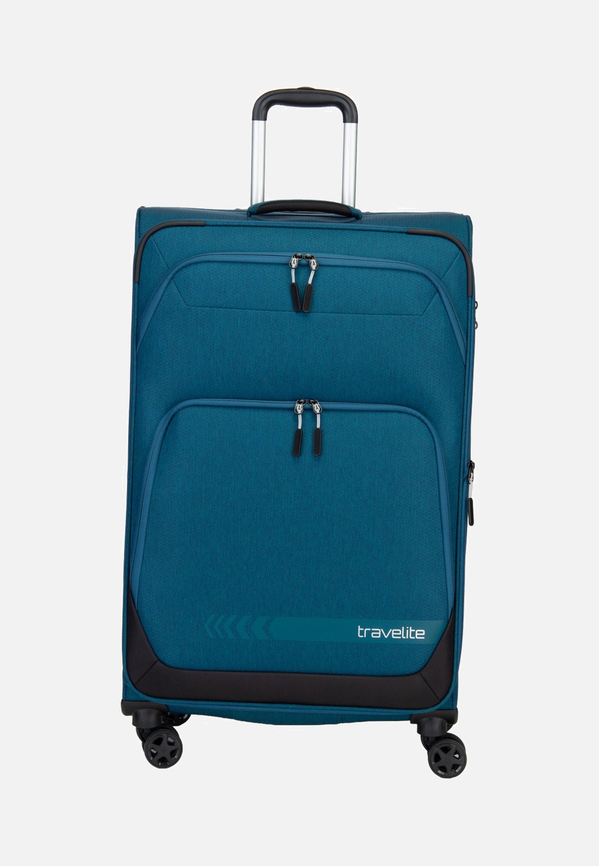 travelite Kick Off Trolley 4W L Exp. Petrol Koffer