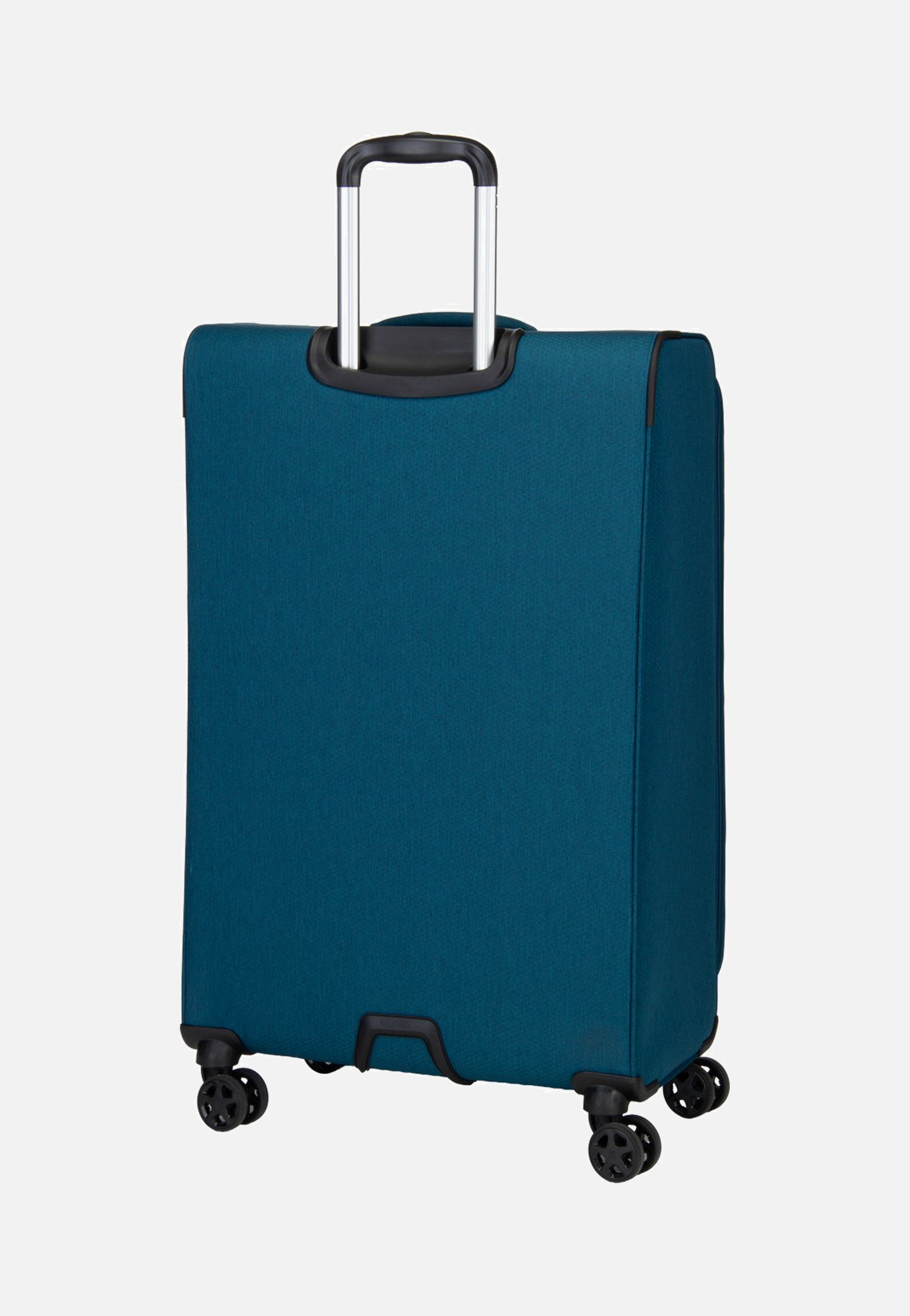 travelite Kick Off Trolley 4W L Exp. Petrol Koffer