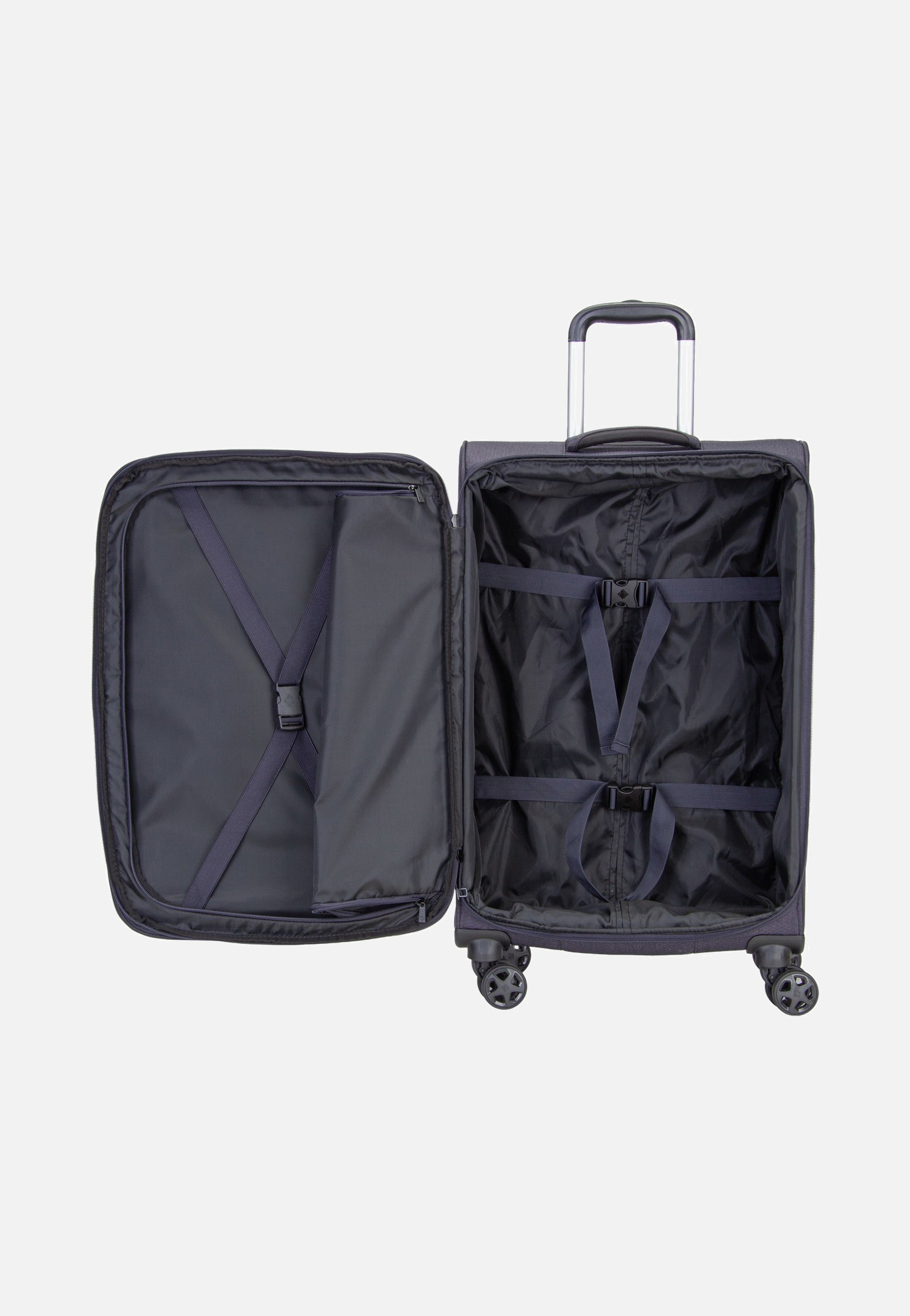 travelite Kick Off Trolley 4W M Exp. Dark Anthracite Koffer