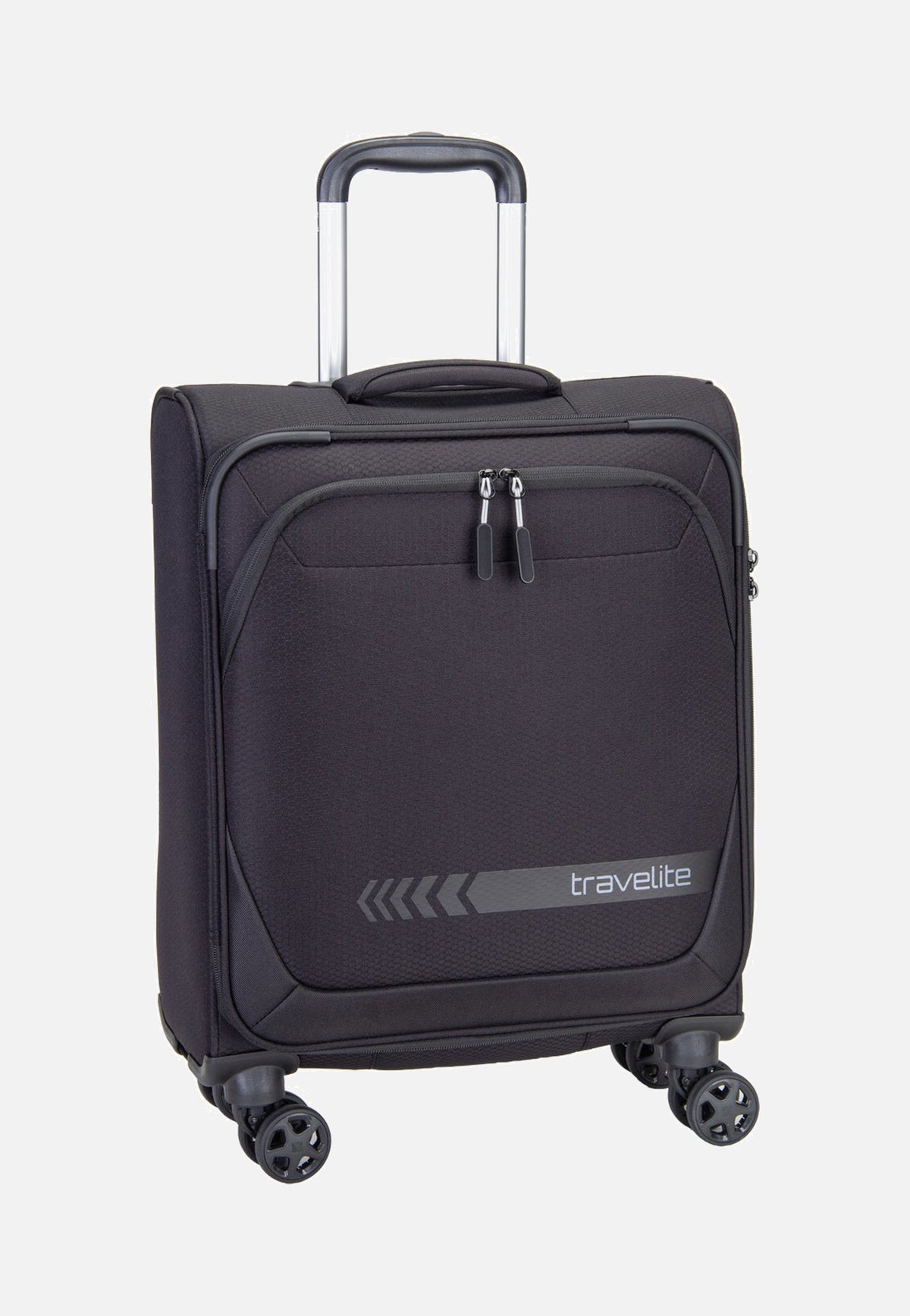 travelite Kick Off Trolley 4W S Black Koffer
