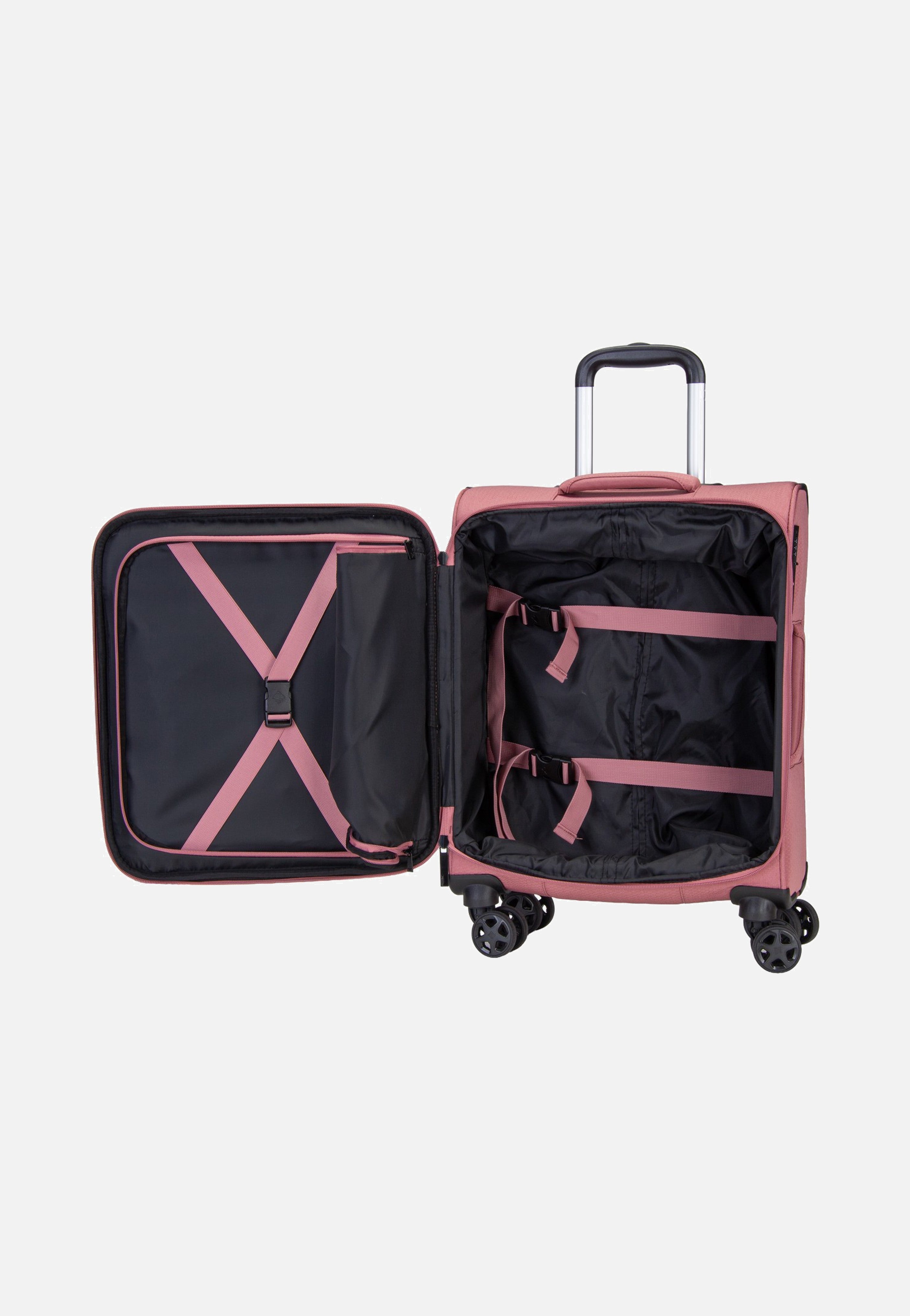 travelite Kick Off Trolley 4W S Blush Koffer