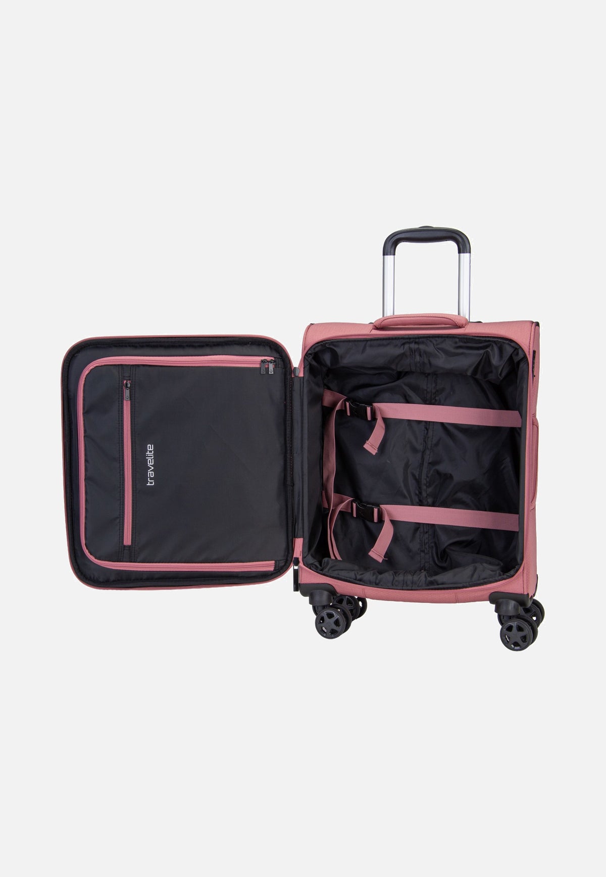 travelite Kick Off Trolley 4W S Blush Koffer