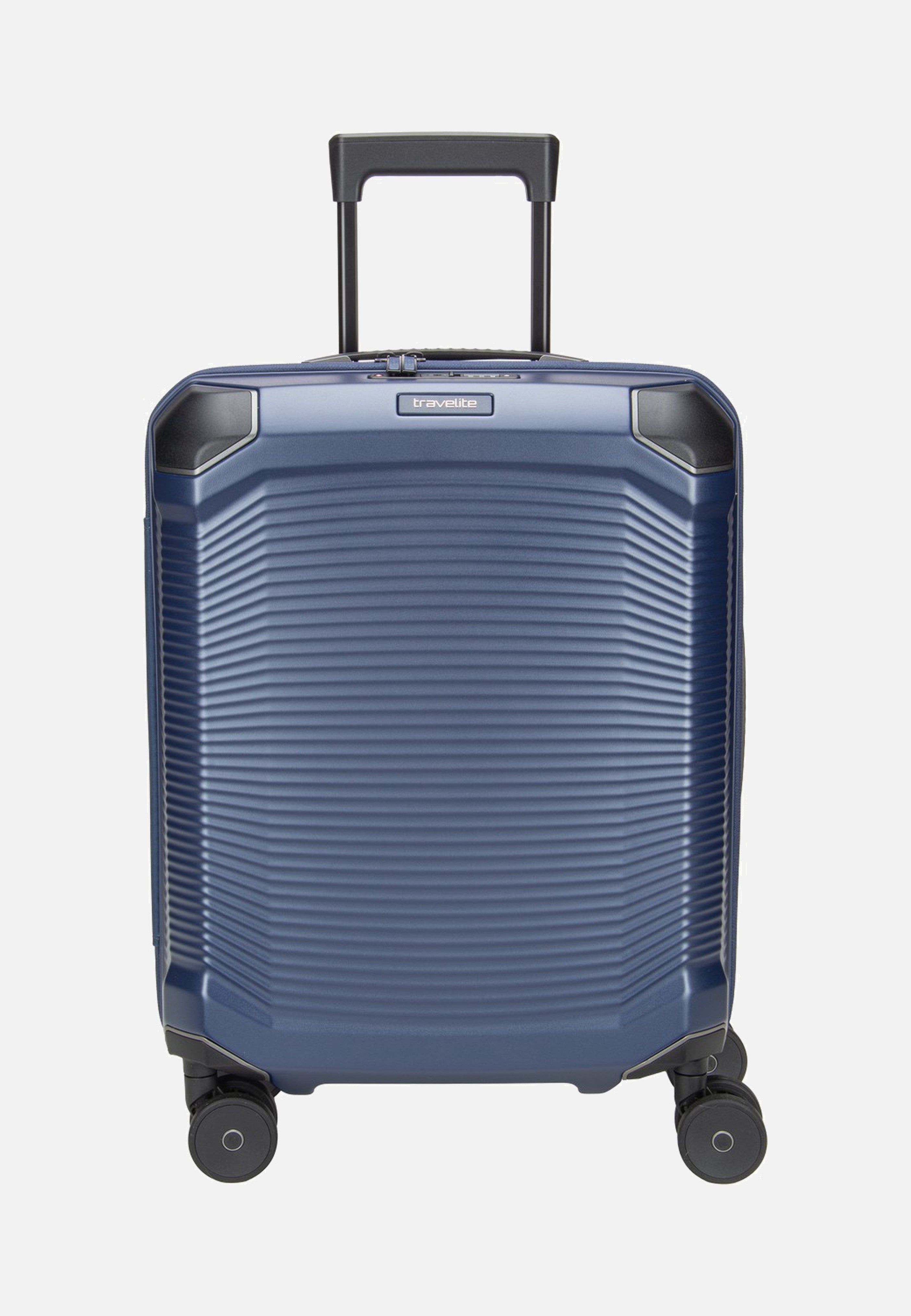 travelite Millennium Trolley 4W S Navy Suitcase