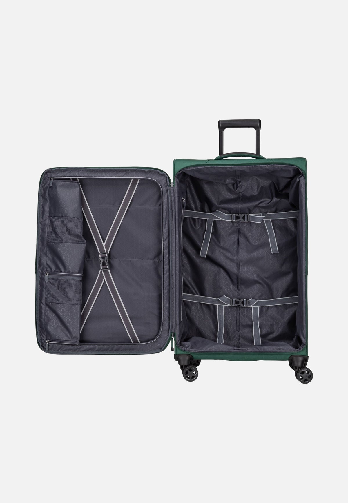 travelite Skaii Trolley 4w L exp. Green Koffer