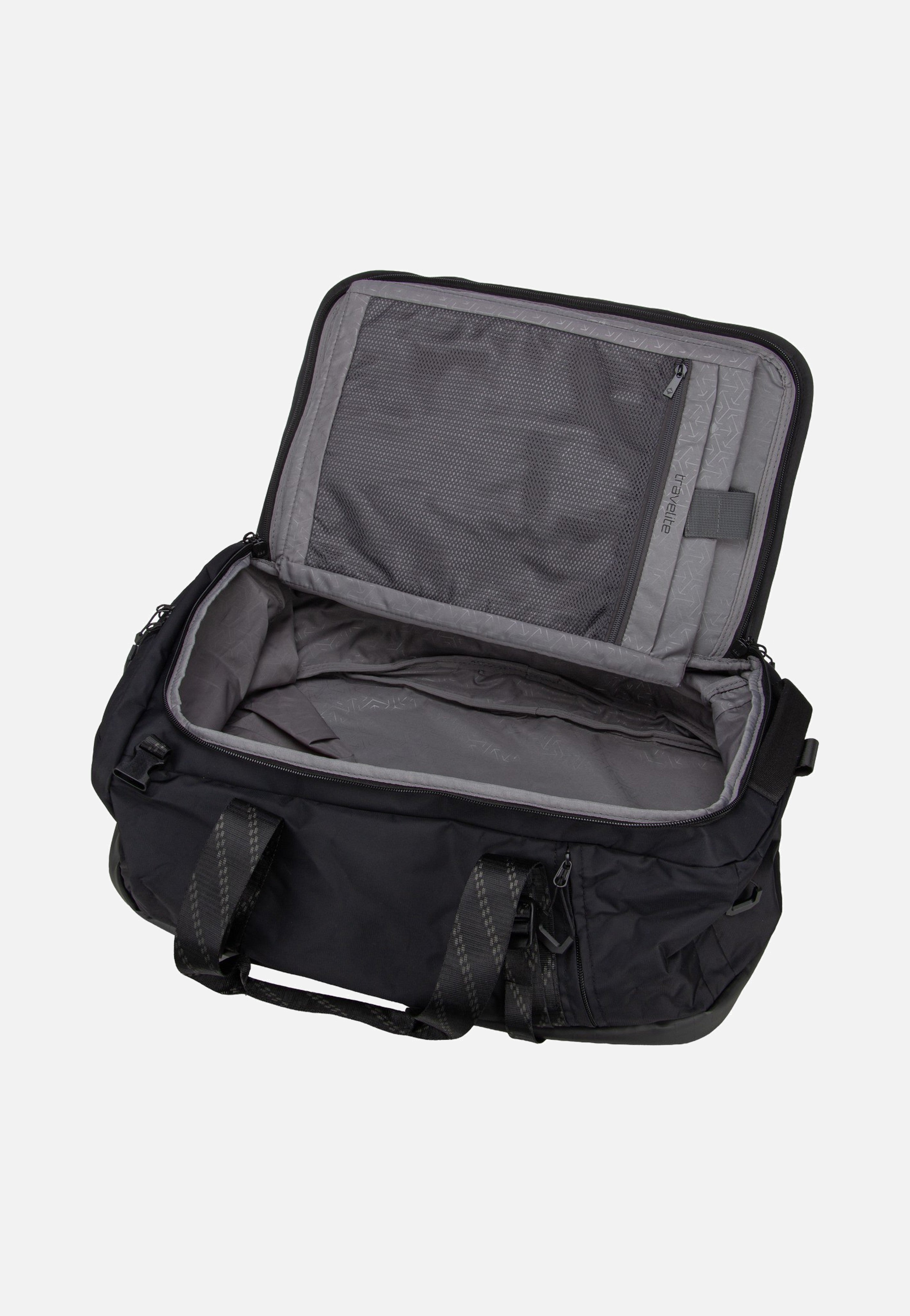 travelite Venture Line Duffle M Black Dufflebag