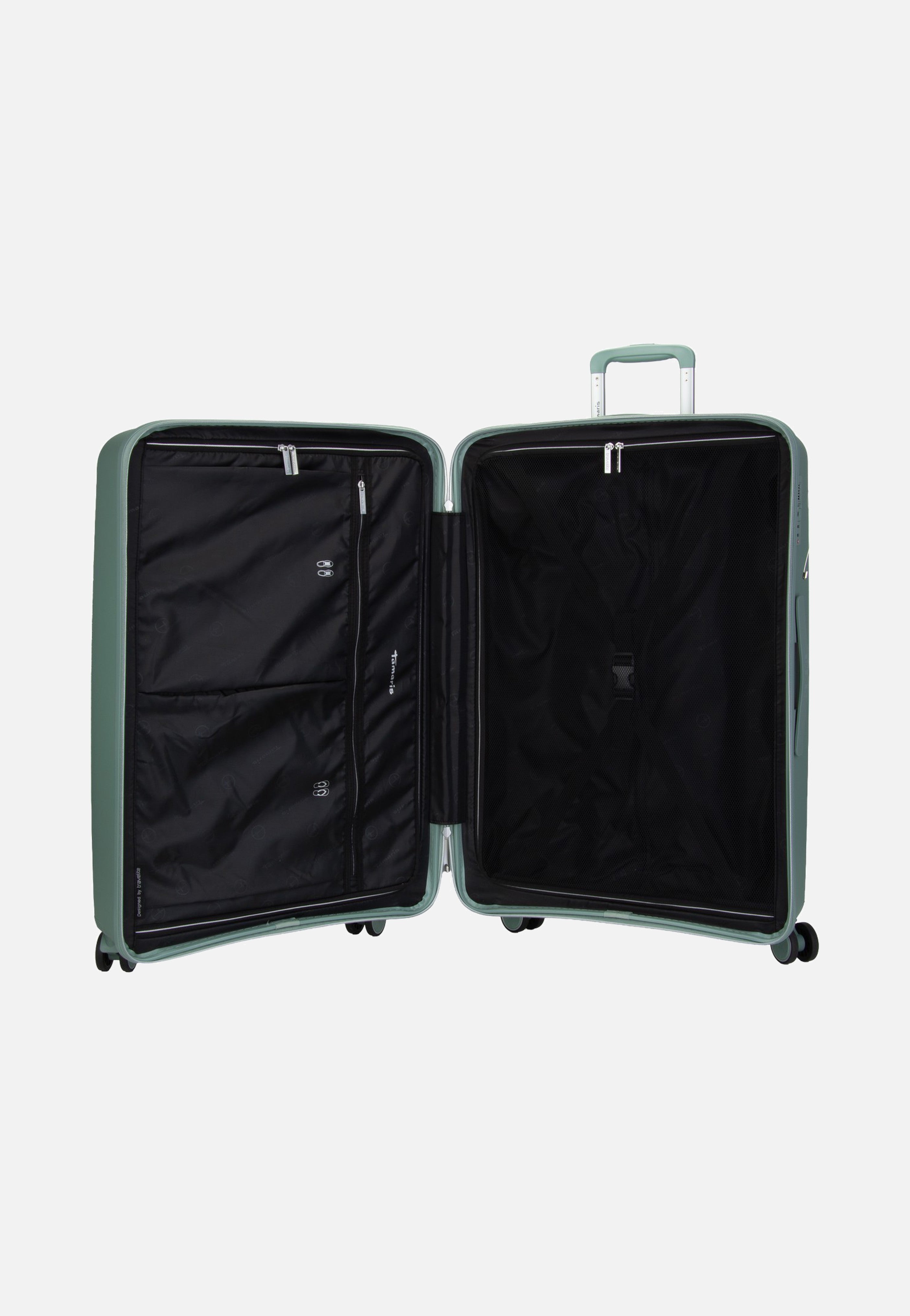 travelite x Tamaris Voyaage Trolley 4w L Sage Green Suitcase