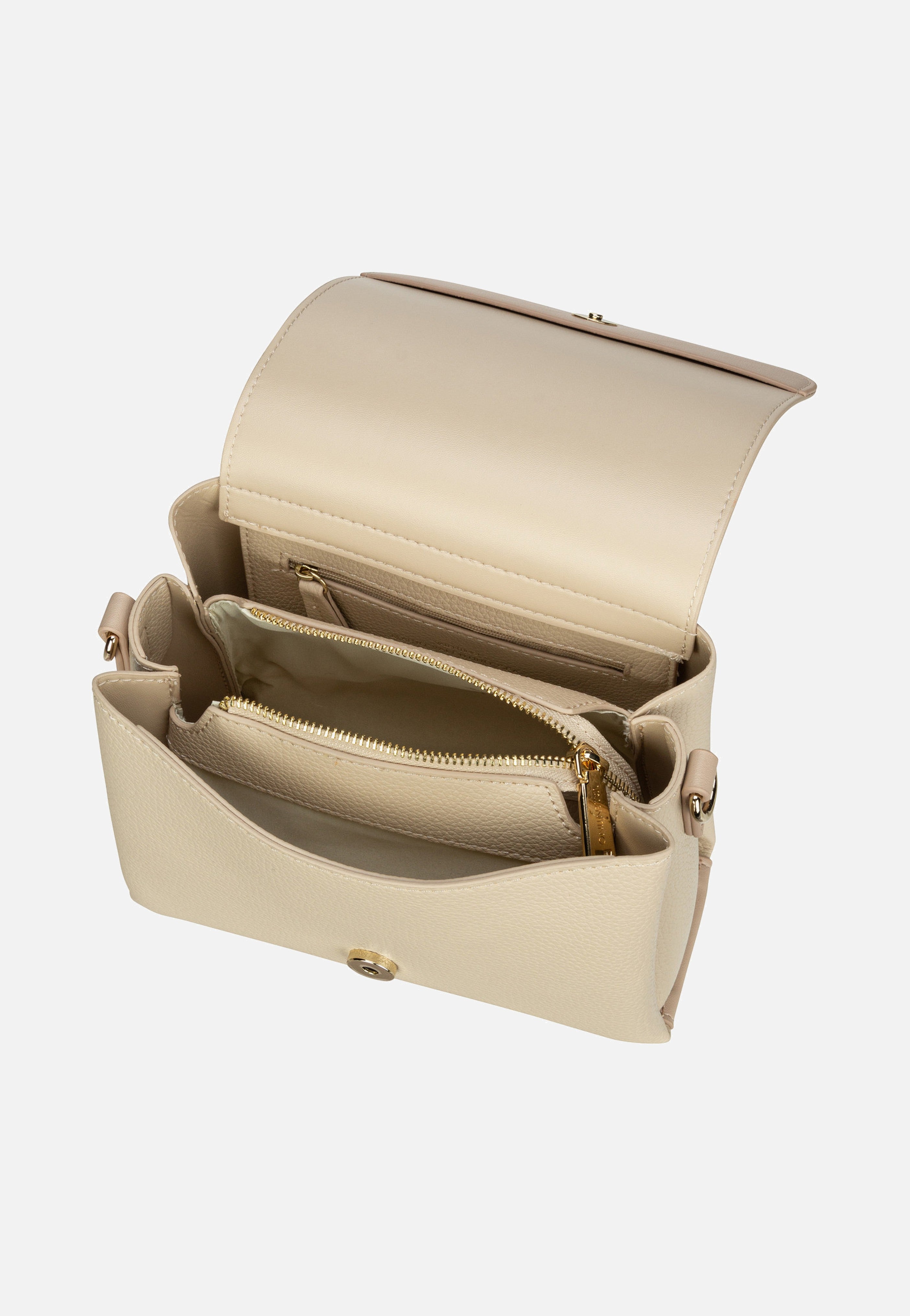 Valentino Alexia Cartella 806 Ecru Schultertasche