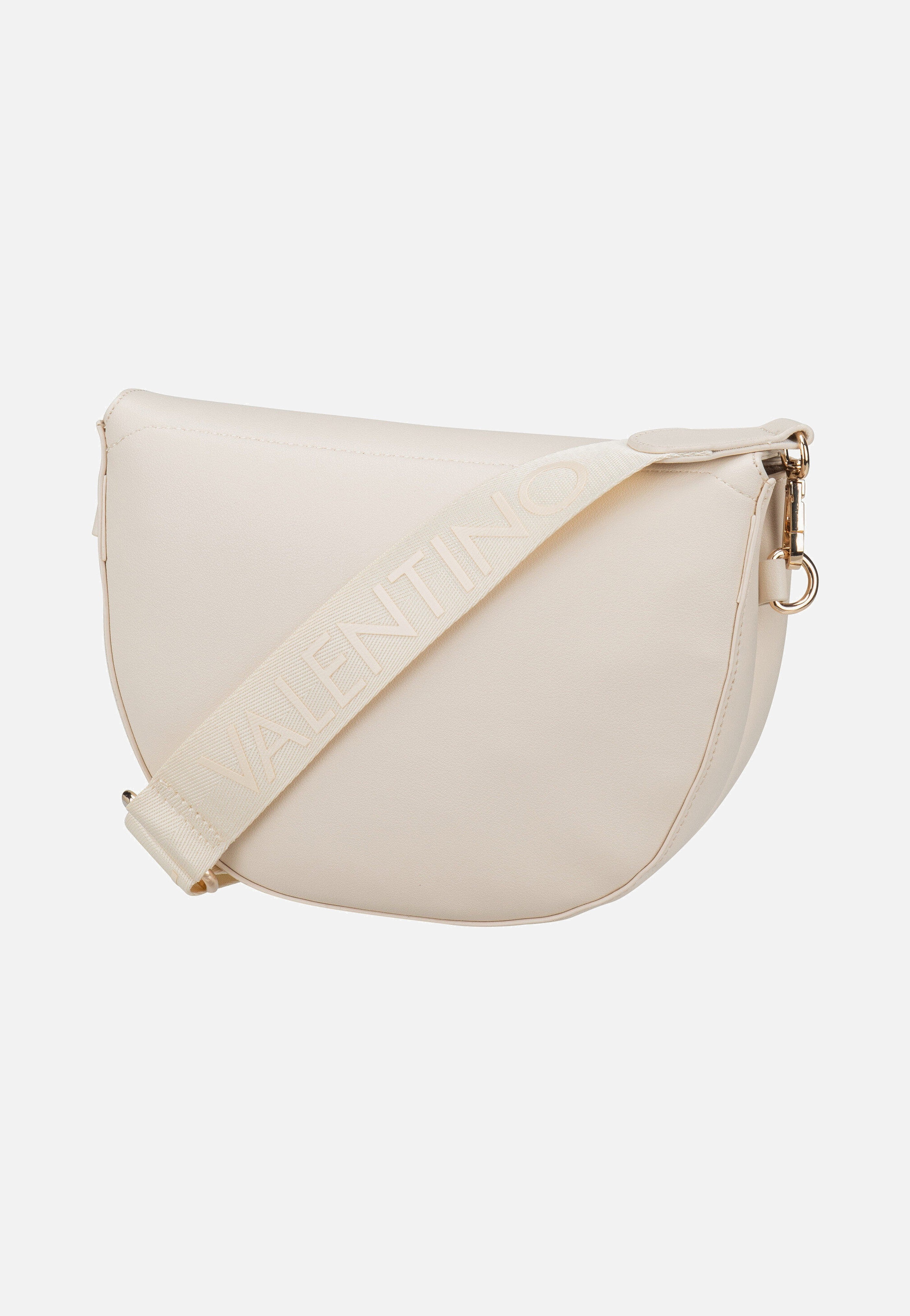 Valentino Bigs Pattina J02 Ecru Saddle Bag