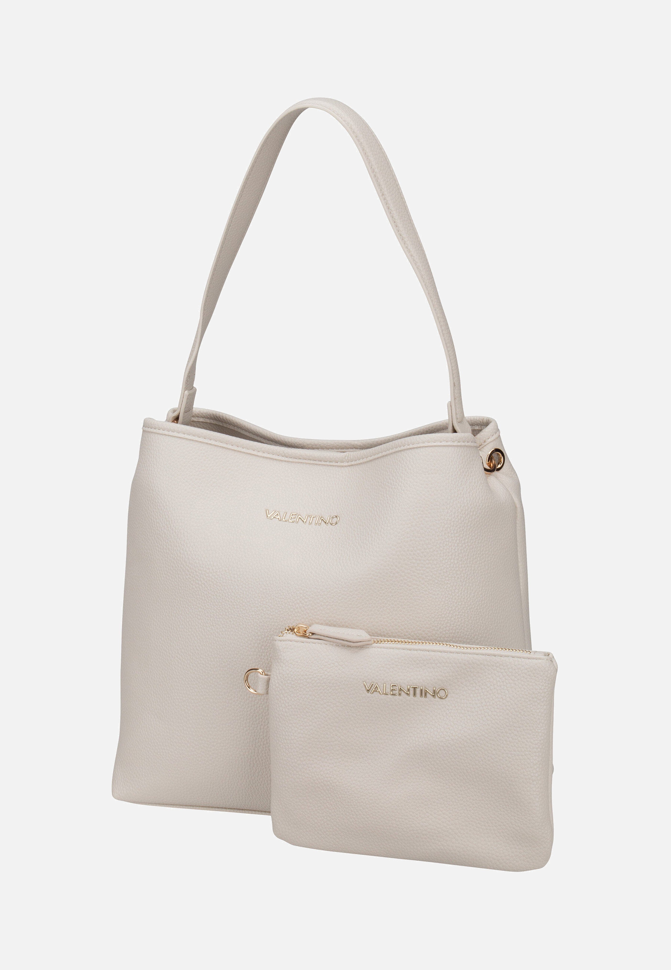 Valentino Brixton X03 Ecru Hobo Bag