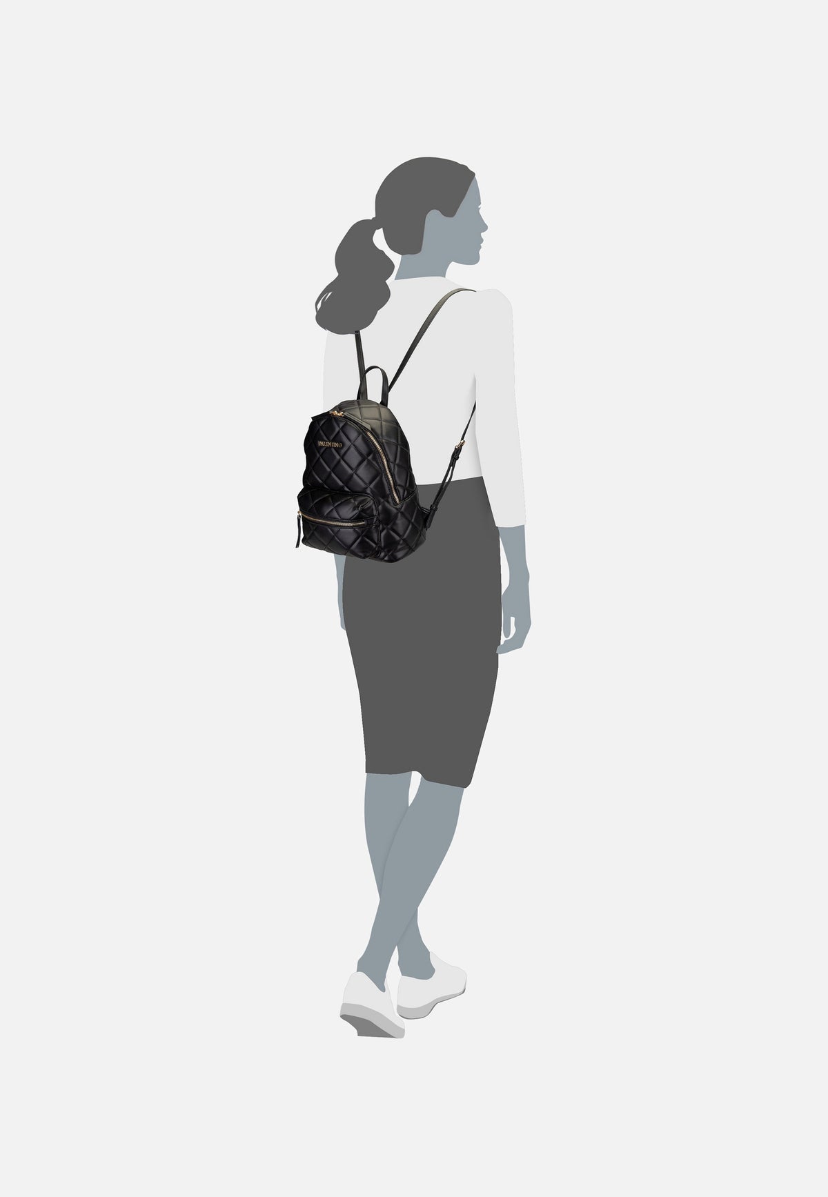 Valentino Ocarina K37R Nero Rucksack