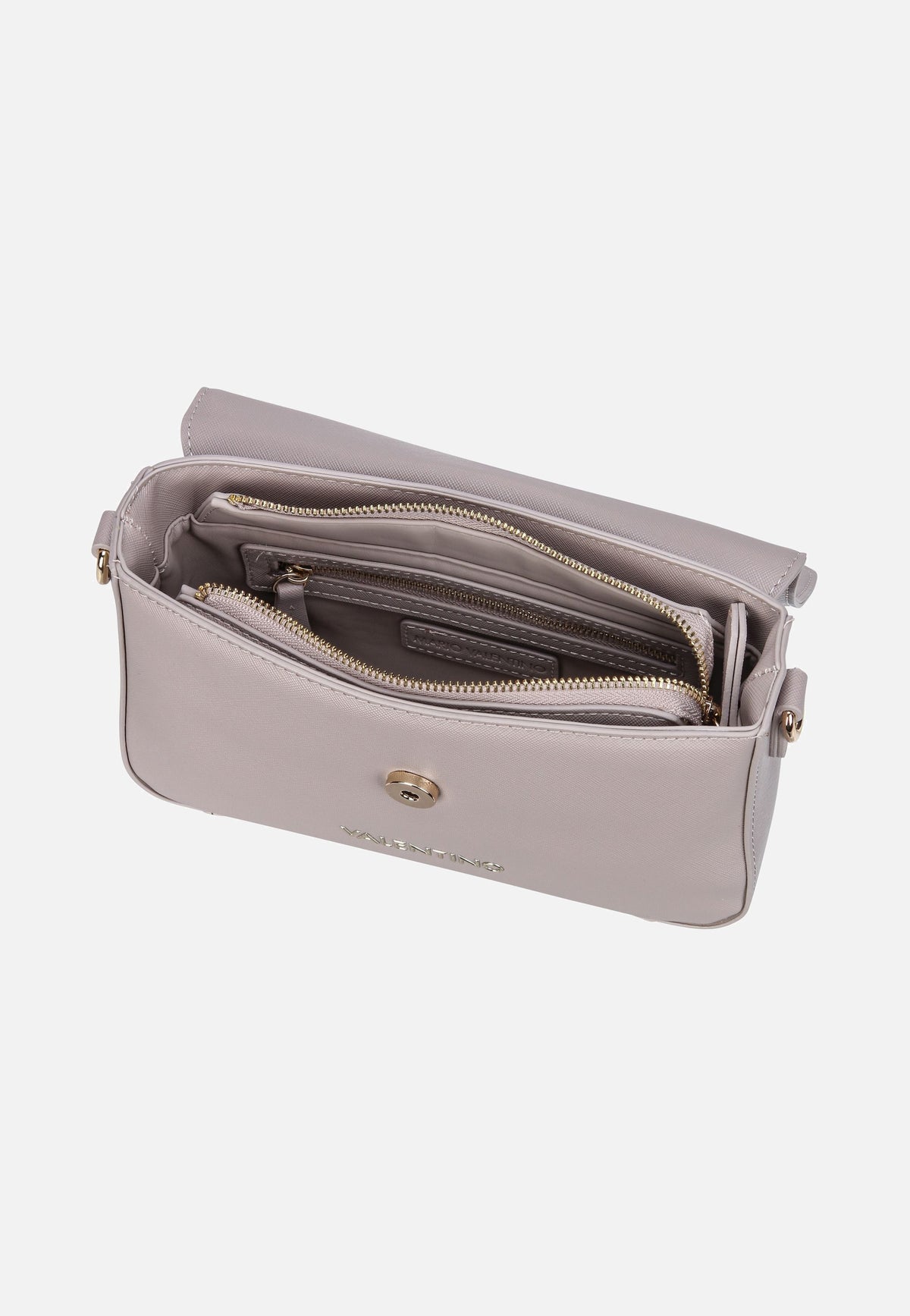 Valentino Zero RE Flap Bag 303 Beige Crossbody Bag