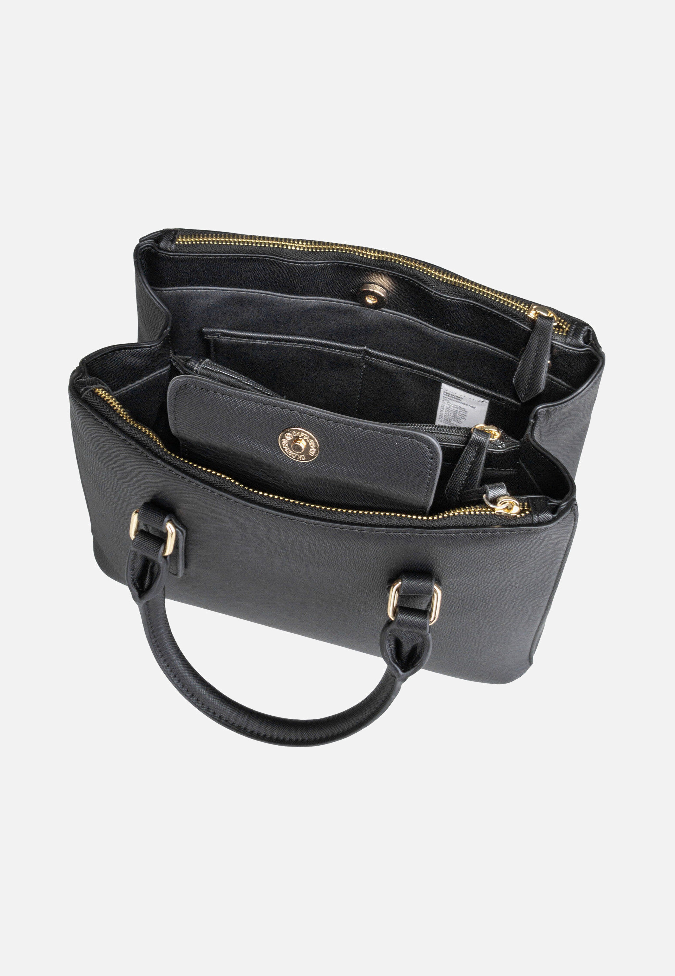 Valentino Zero RE Shopping 302 Nero Satchel