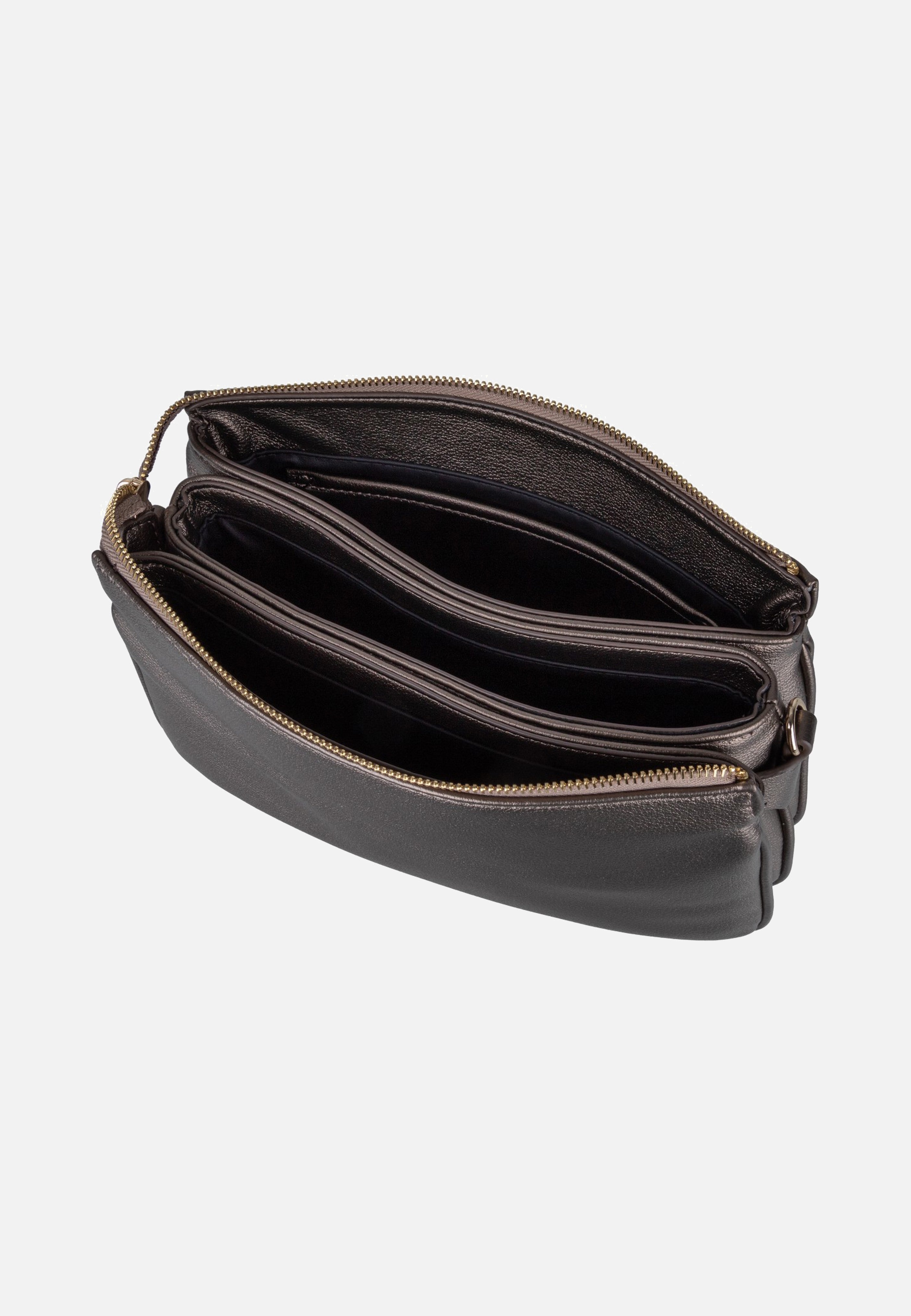 Valentino Barn O42 Gun Metal Shoulder Bag