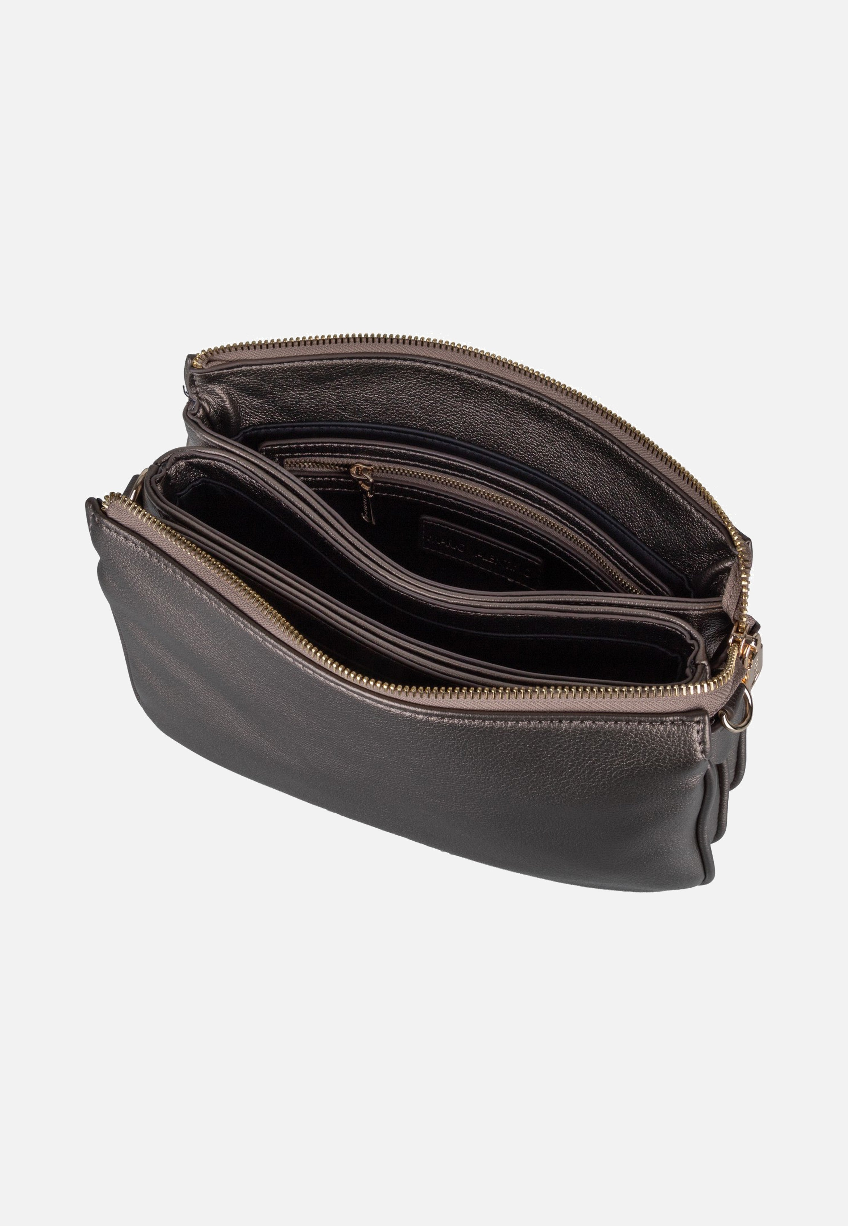Valentino Barn O42 Gun Metal Shoulder Bag