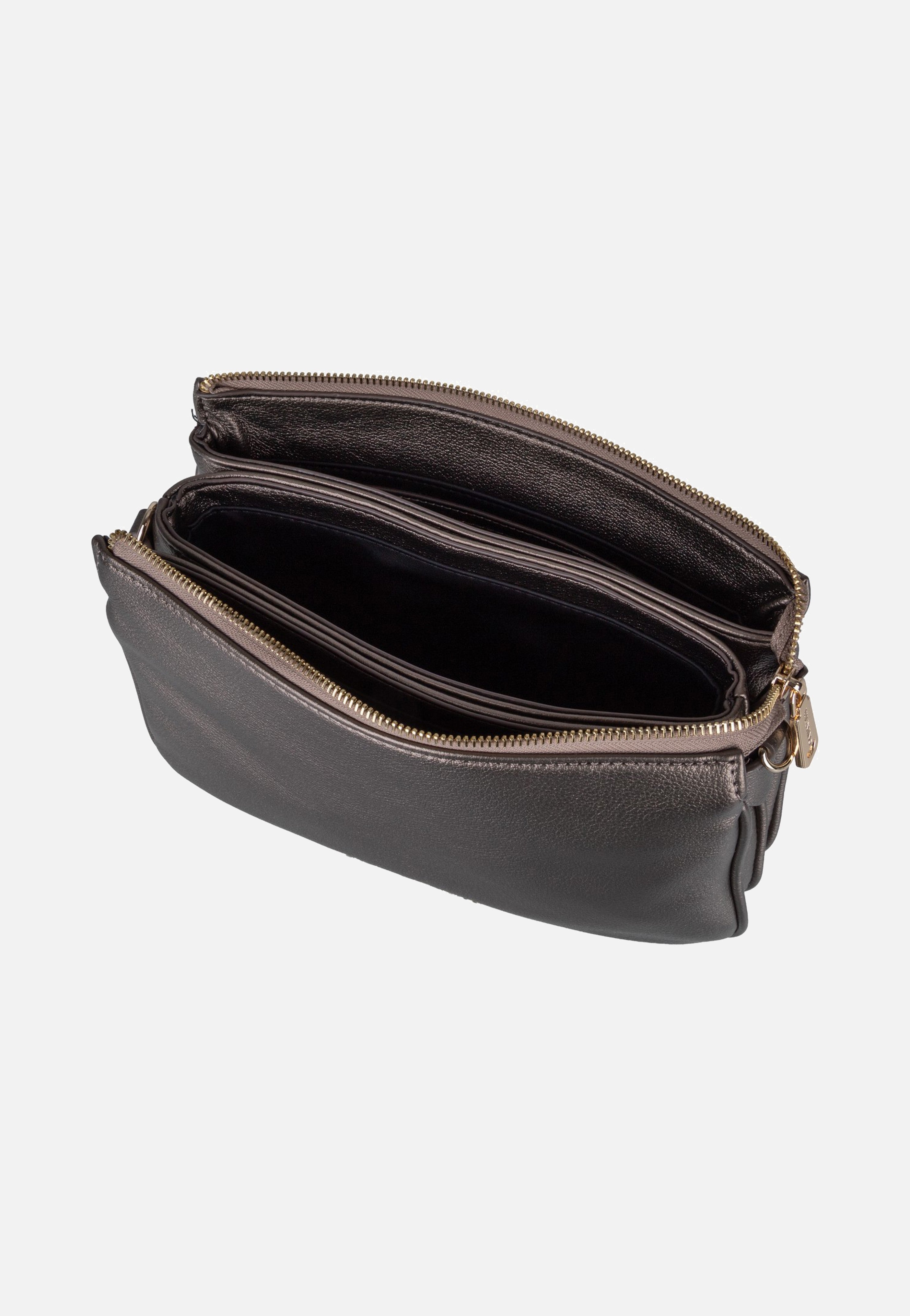 Valentino Barn O42 Gun Metal Shoulder Bag