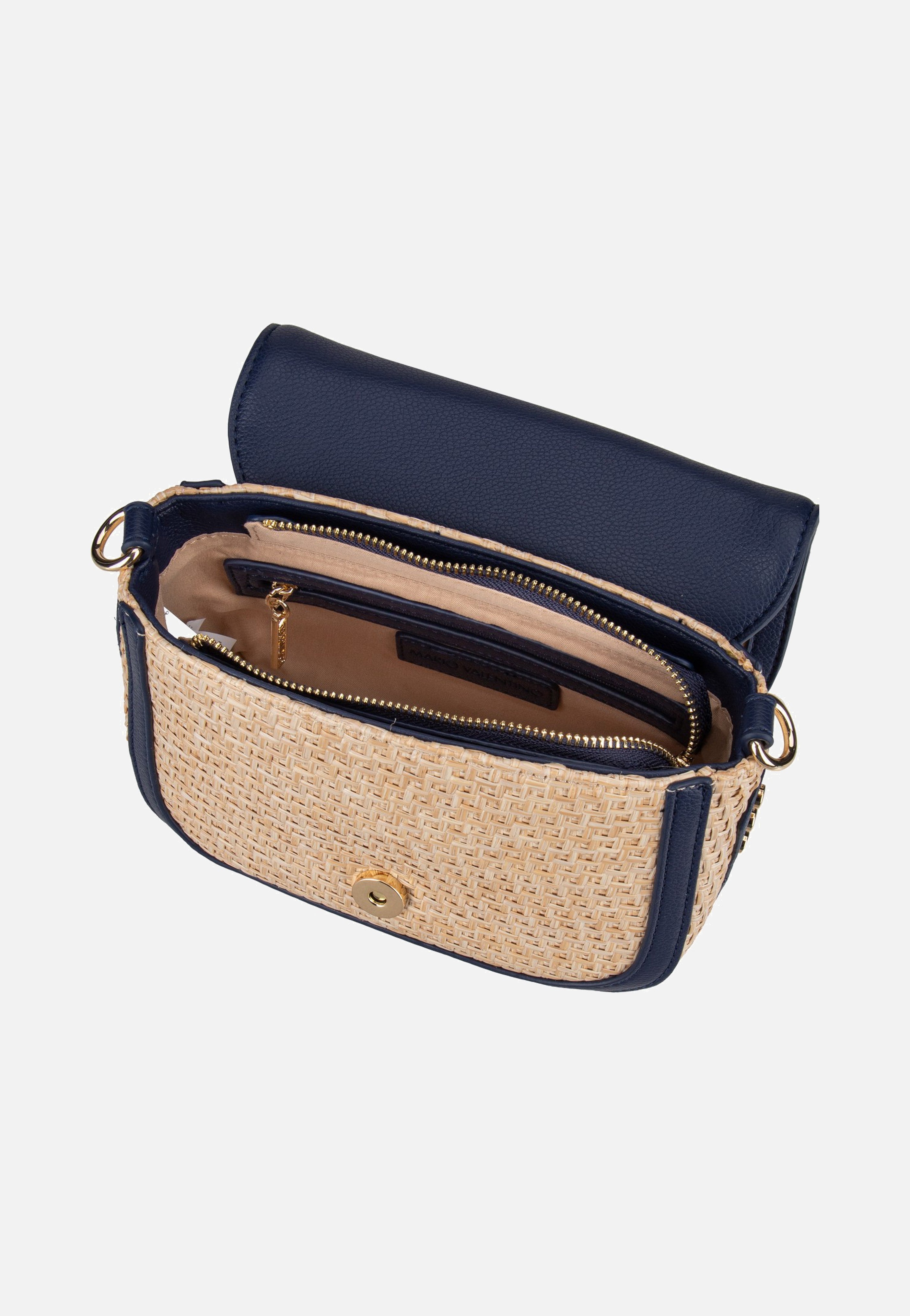 Valentino Demetra 909 Naturale/Blu Schultertasche