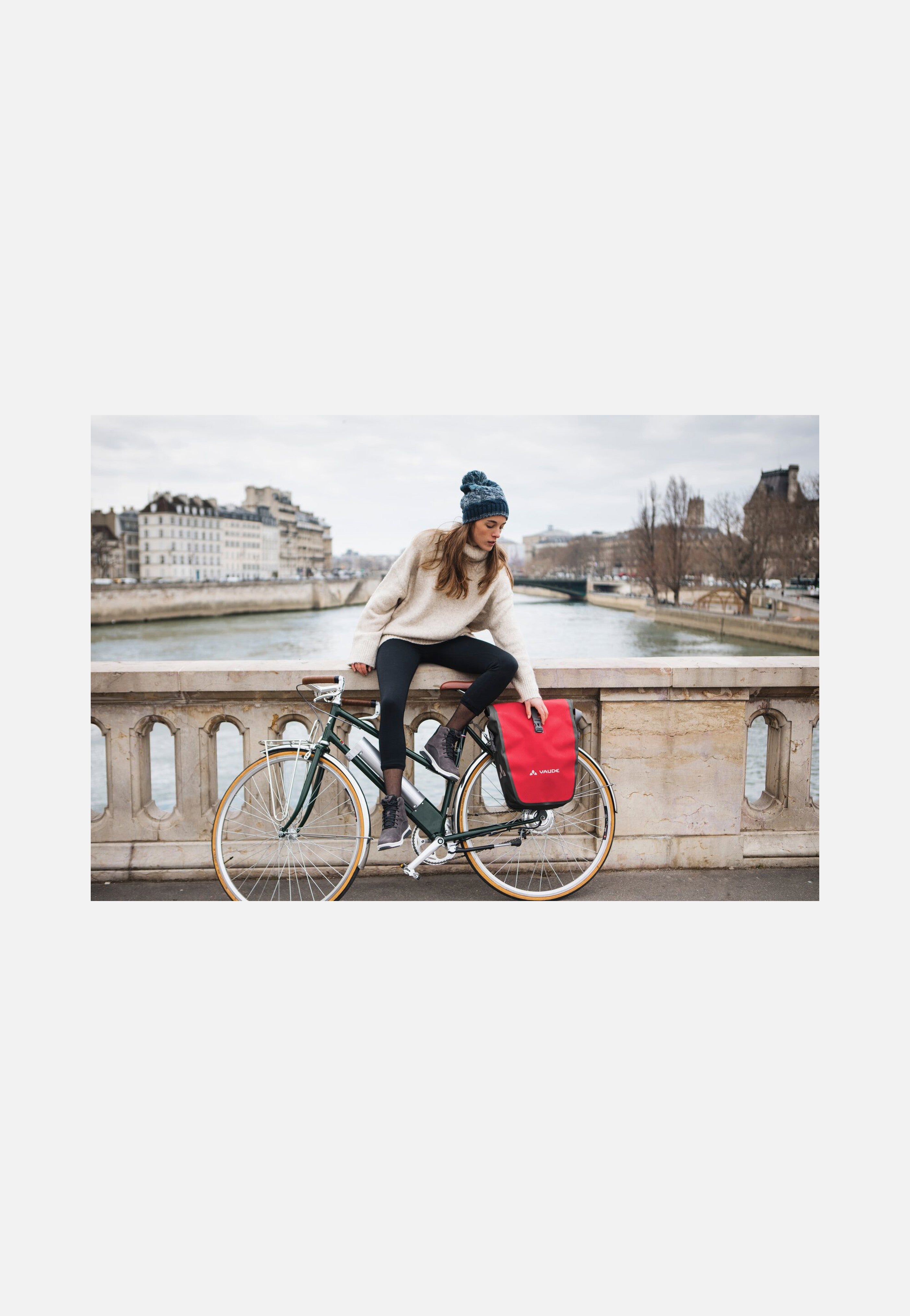 Vaude Aqua Back Red Fahrradtasche