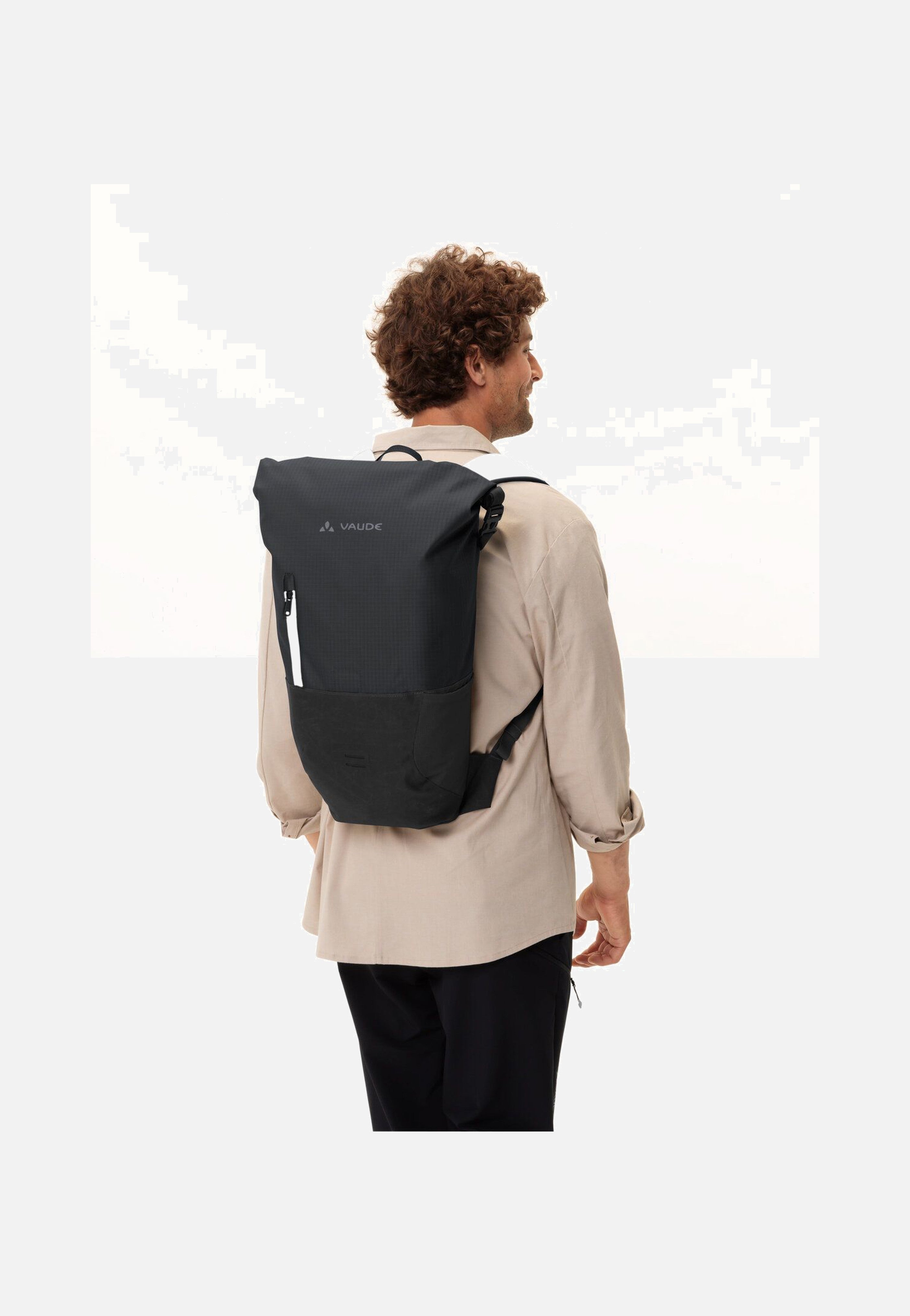 Vaude CityGo 18 Black Rolltop Rucksack