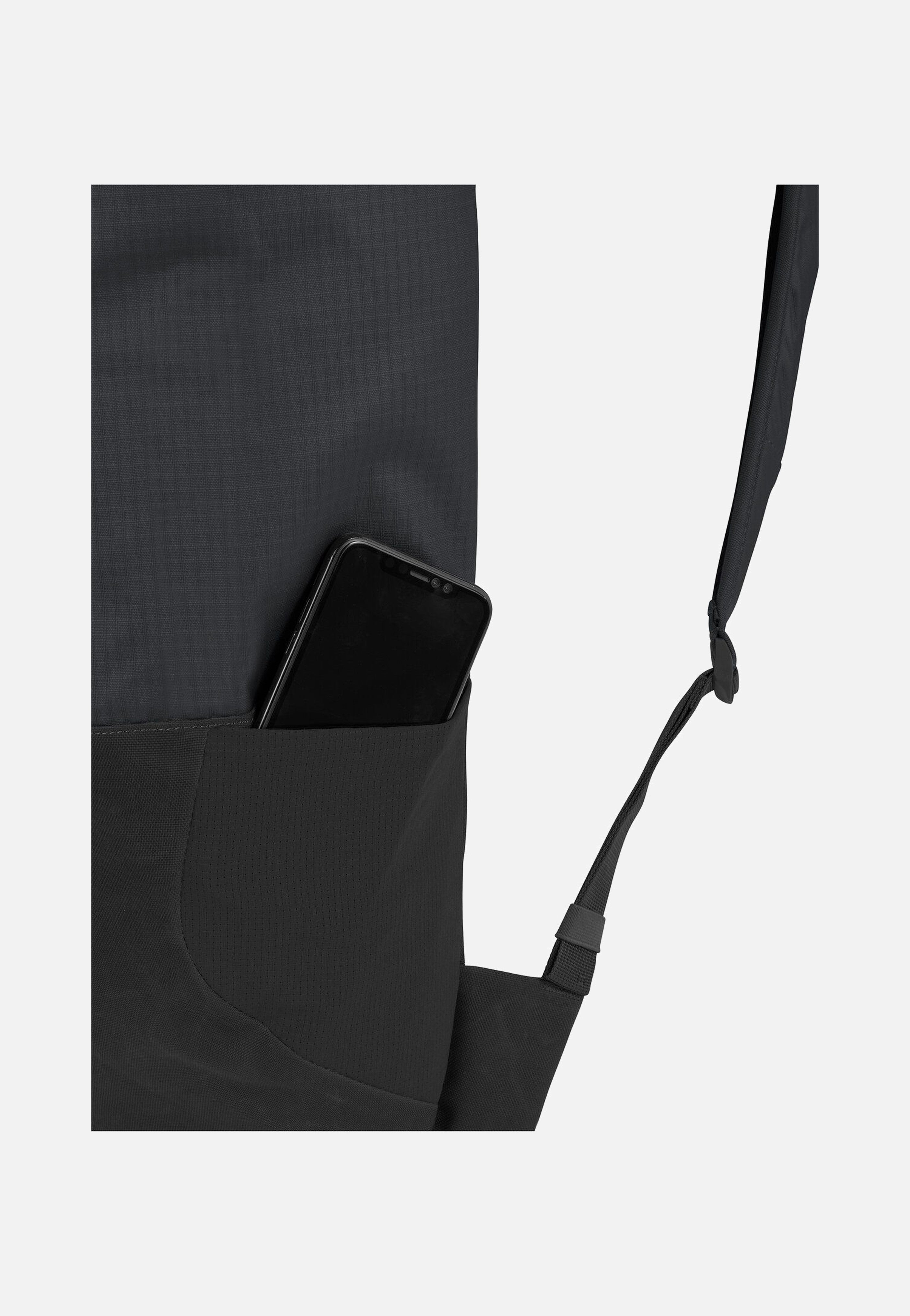 Vaude CityGo 18 Black Rolltop Rucksack