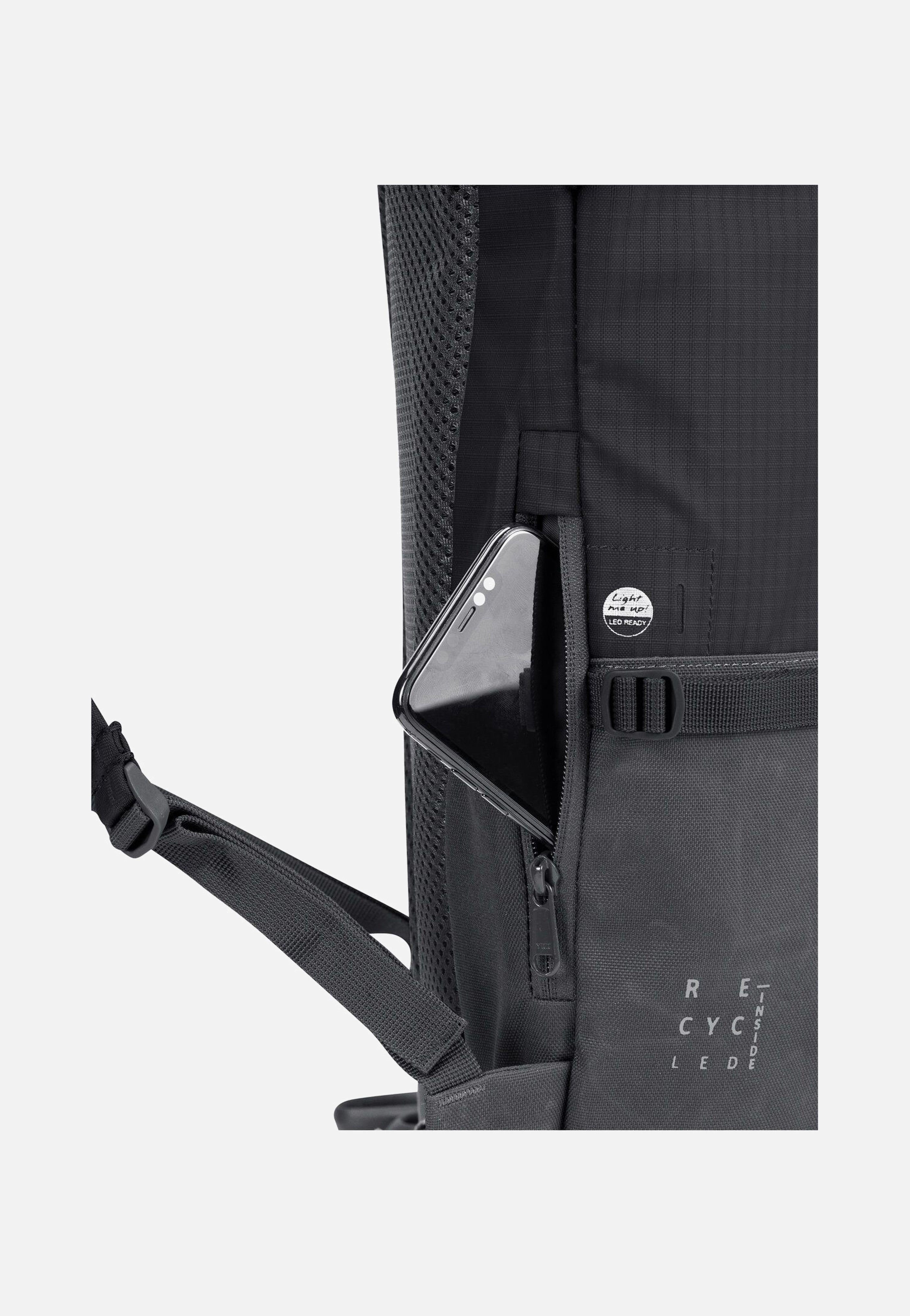 Vaude CityGo 23 II Black Rolltop Rucksack