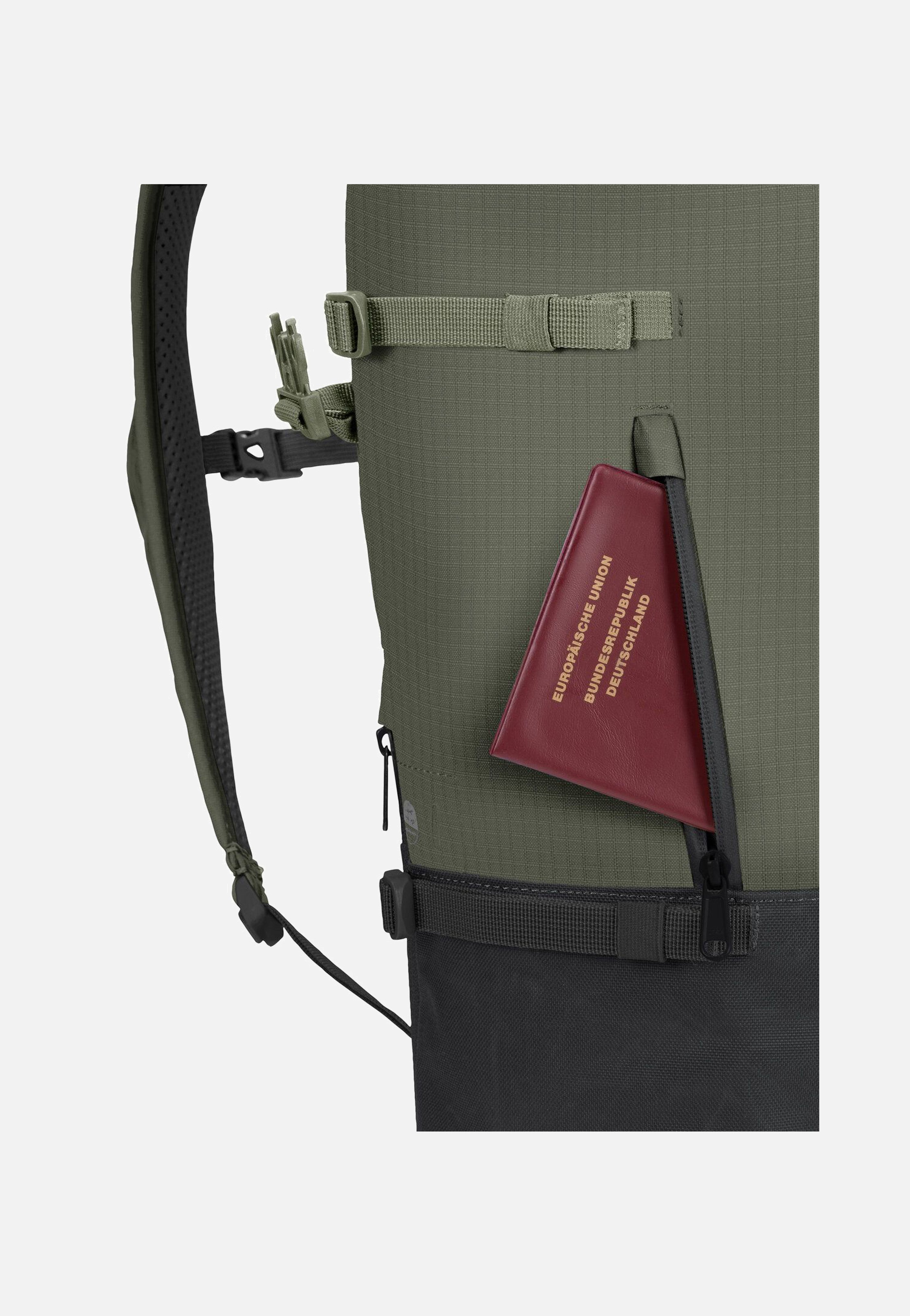 Vaude CityGo 23 II Khaki Rolltop Rucksack
