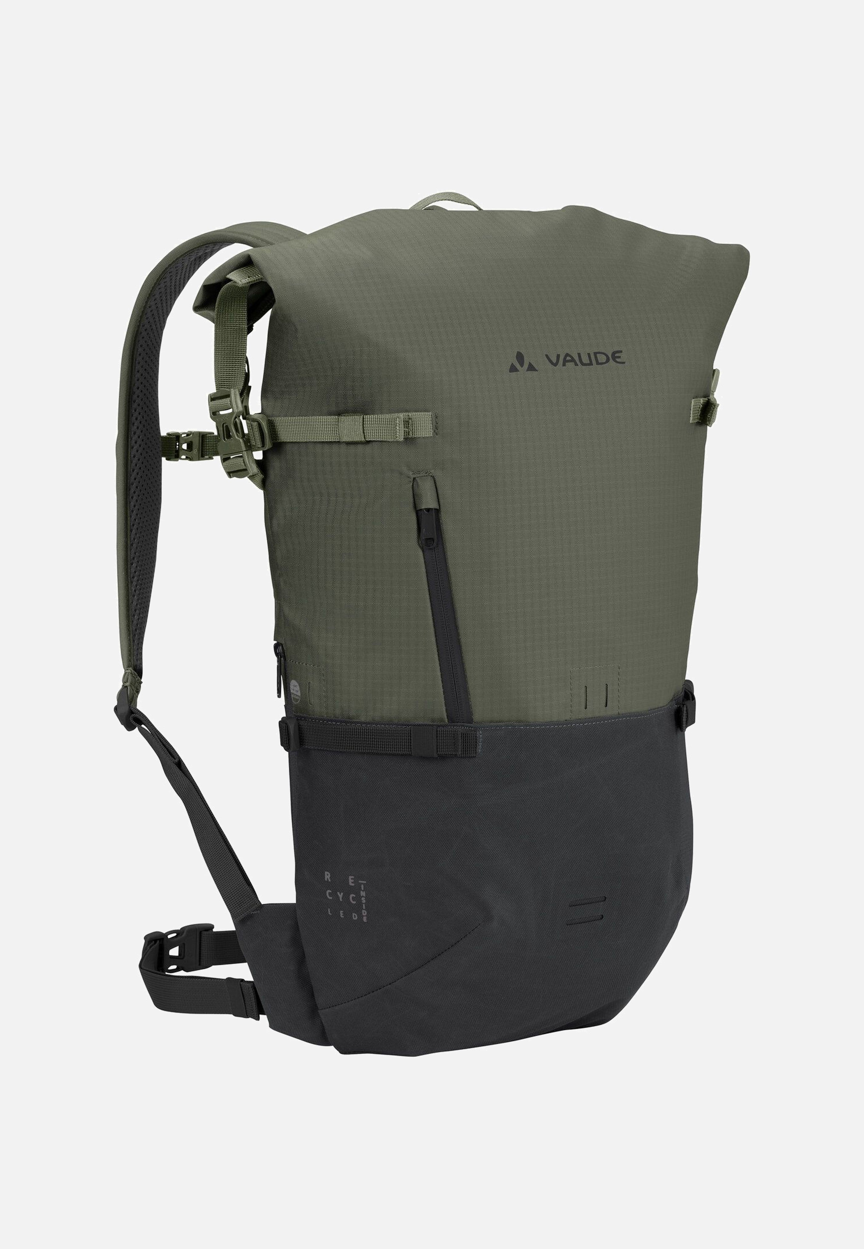 Vaude CityGo 23 II Khaki Rolltop Rucksack