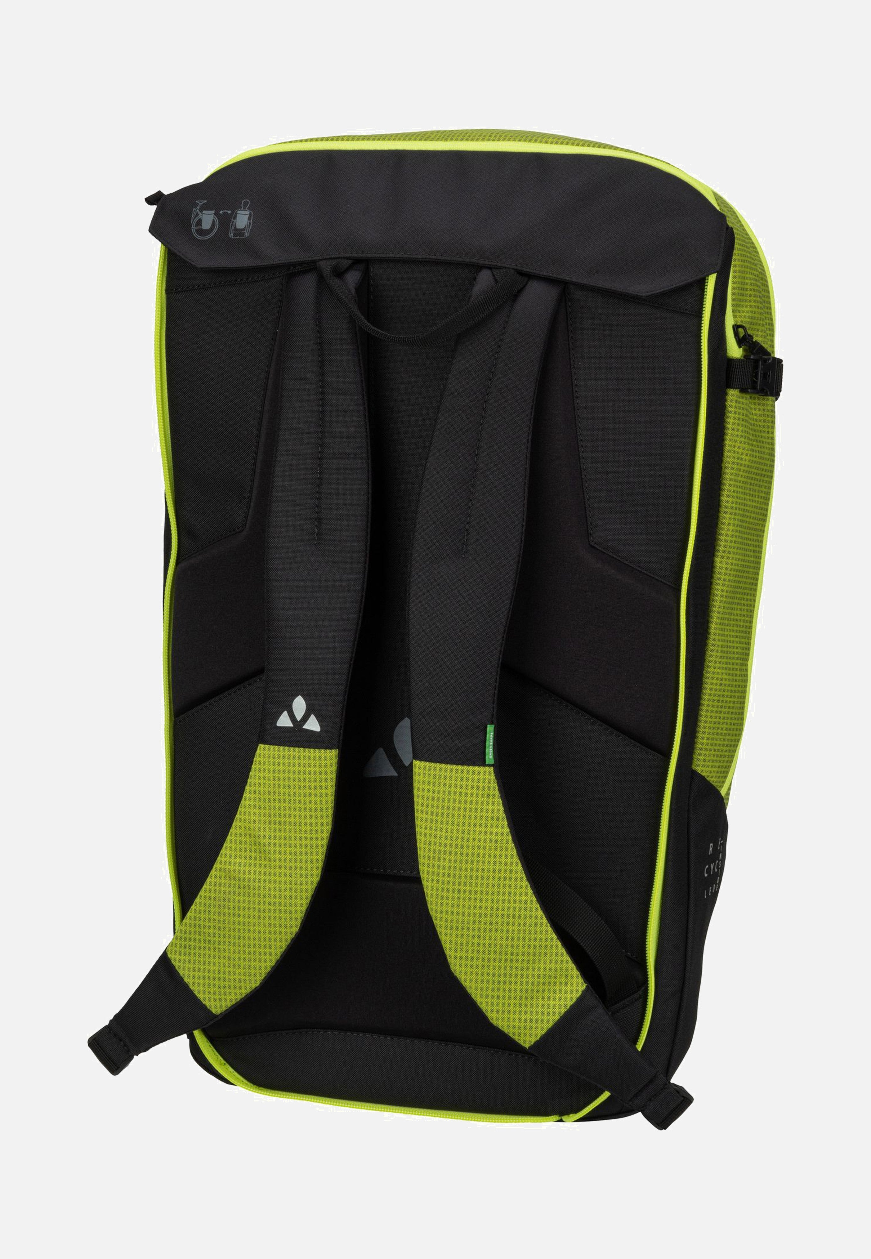 Vaude Cycle 28 II Luminum Bright Green Bag