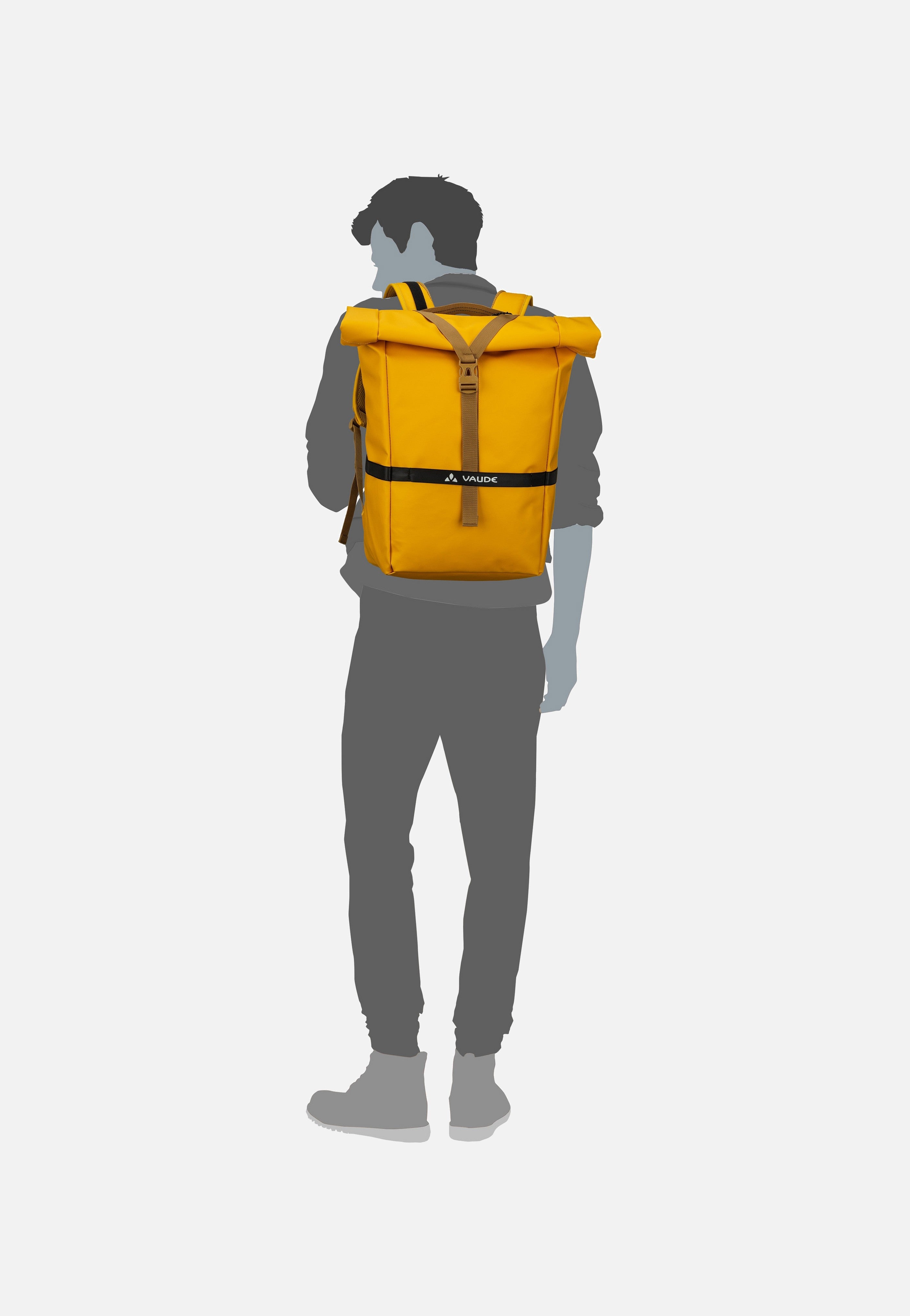 Vaude Mineo 23 Burnt Yellow Rolltop Rucksack