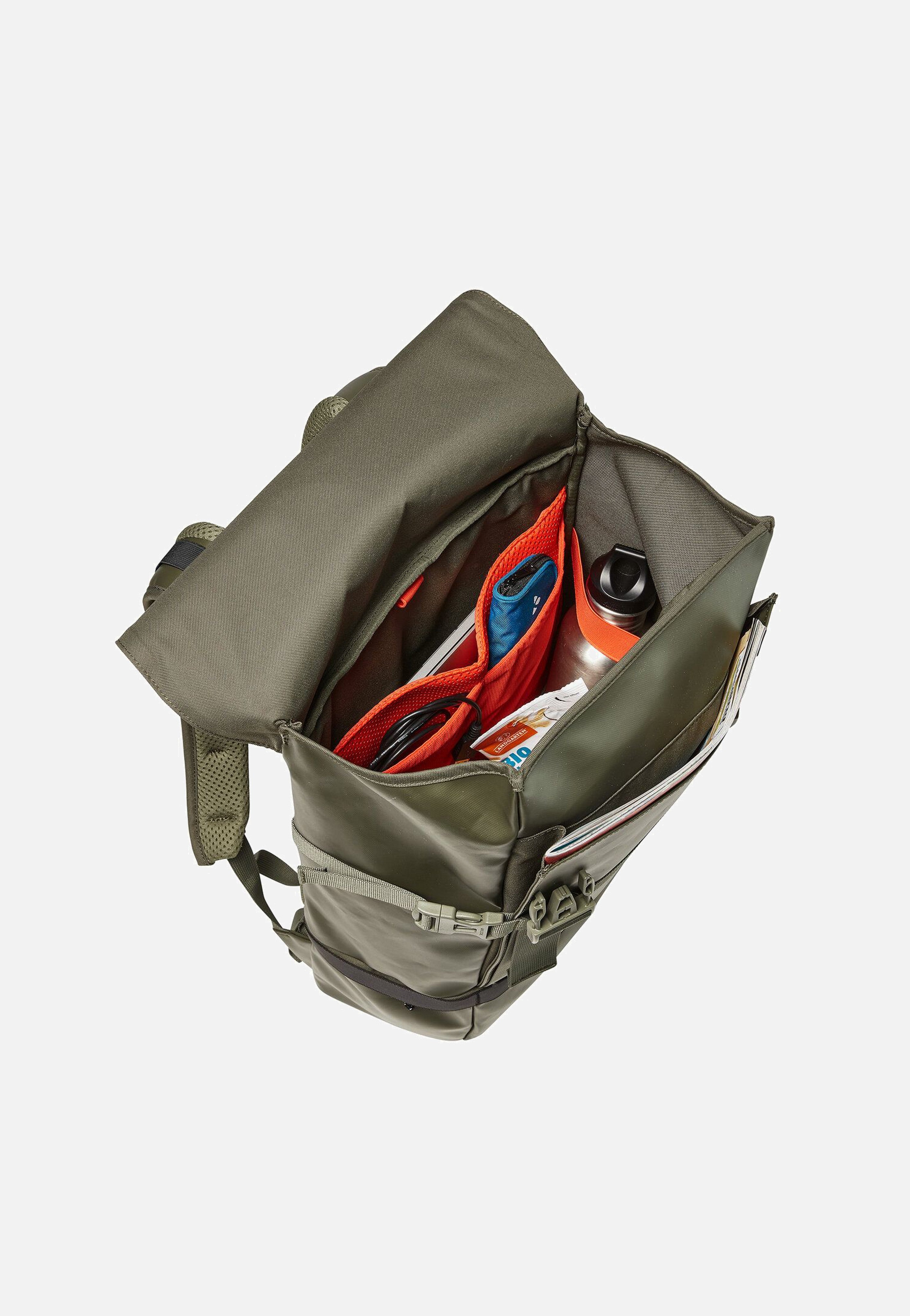 Vaude Mineo Daypack 30 Khaki Rolltop Rucksack