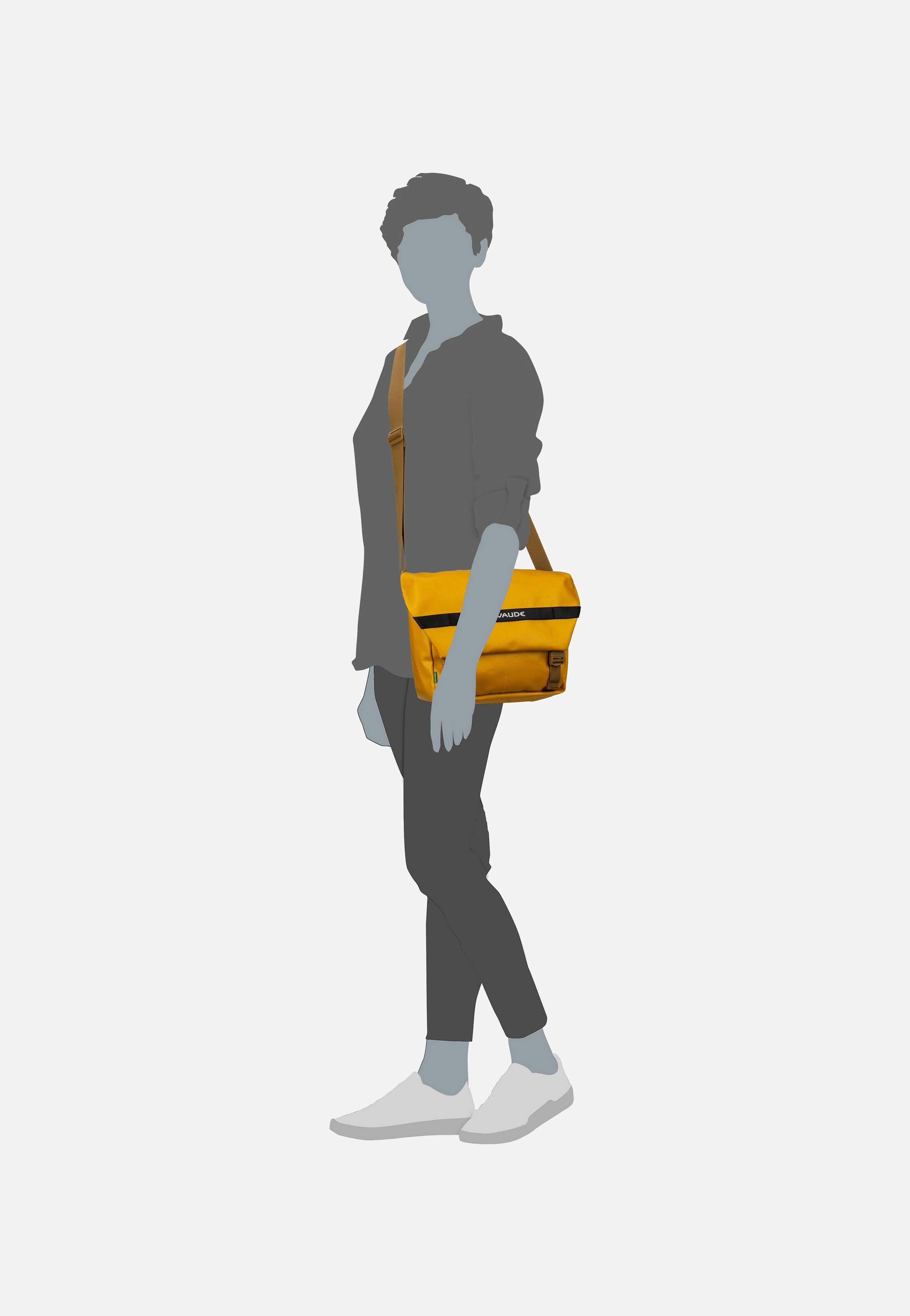 Vaude Mineo 9 Burnt Yellow Messenger Bag