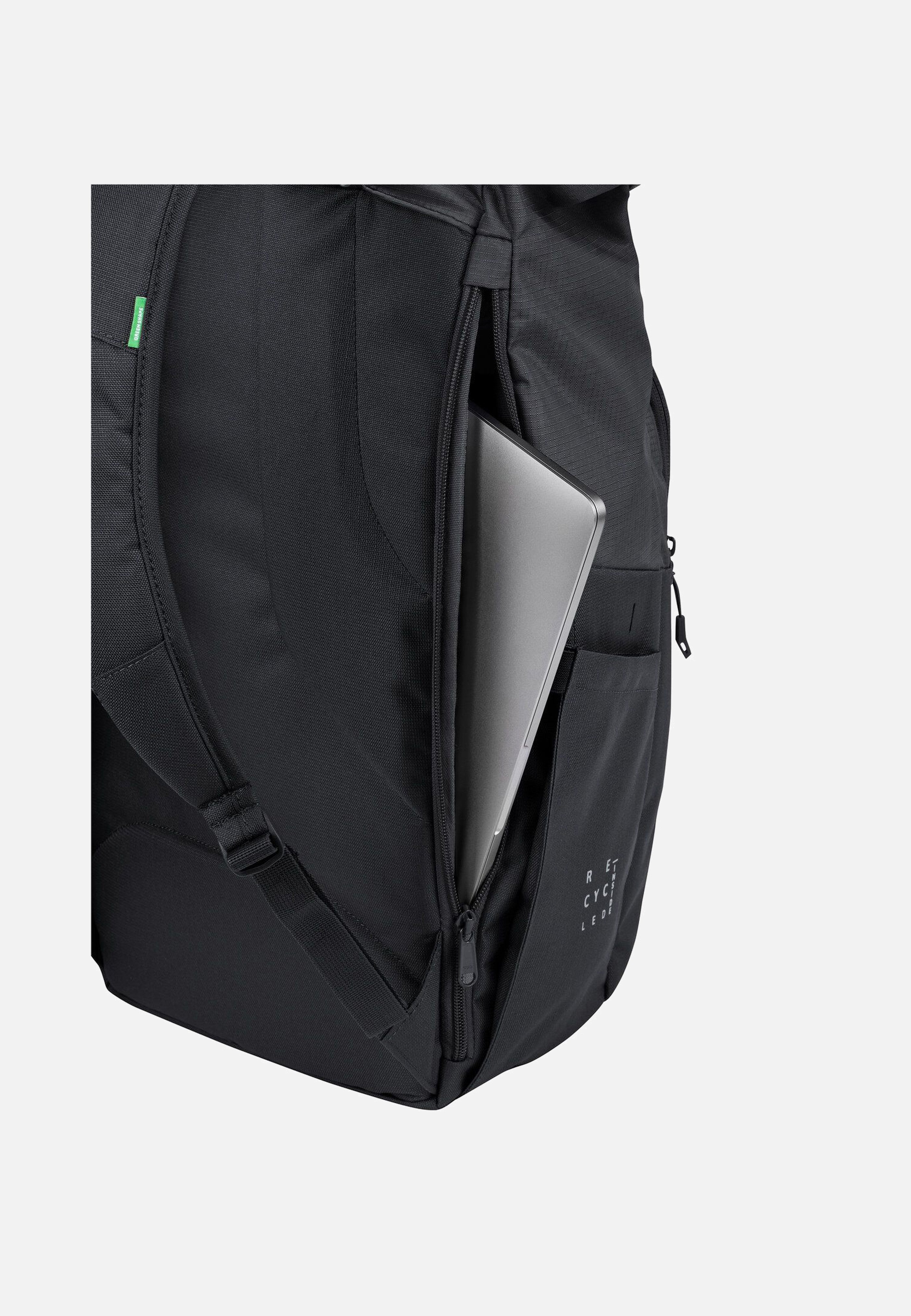 Vaude Okab II Black Rolltop Rucksack