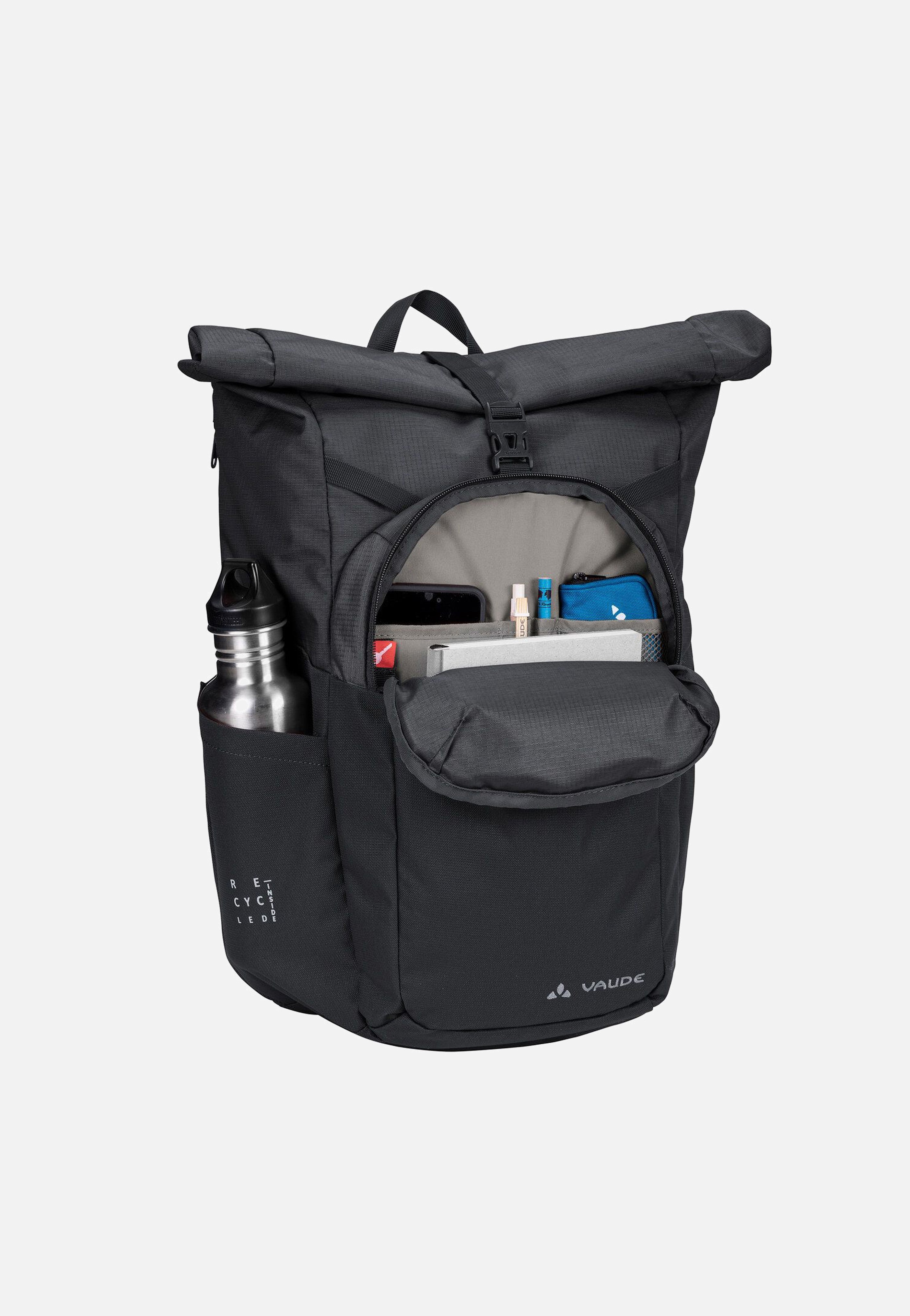 Vaude Okab II Black Rolltop Rucksack