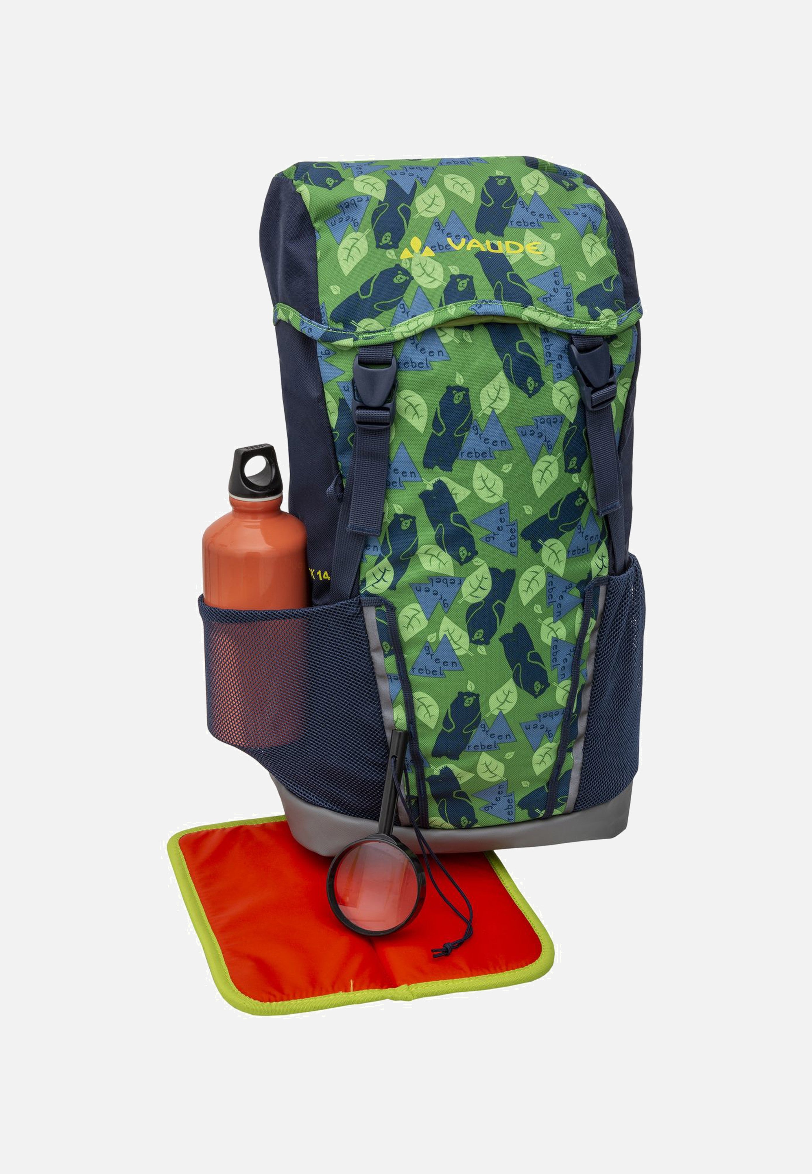 Vaude Puck 14 Parrot Green/Eclipse Rucksack