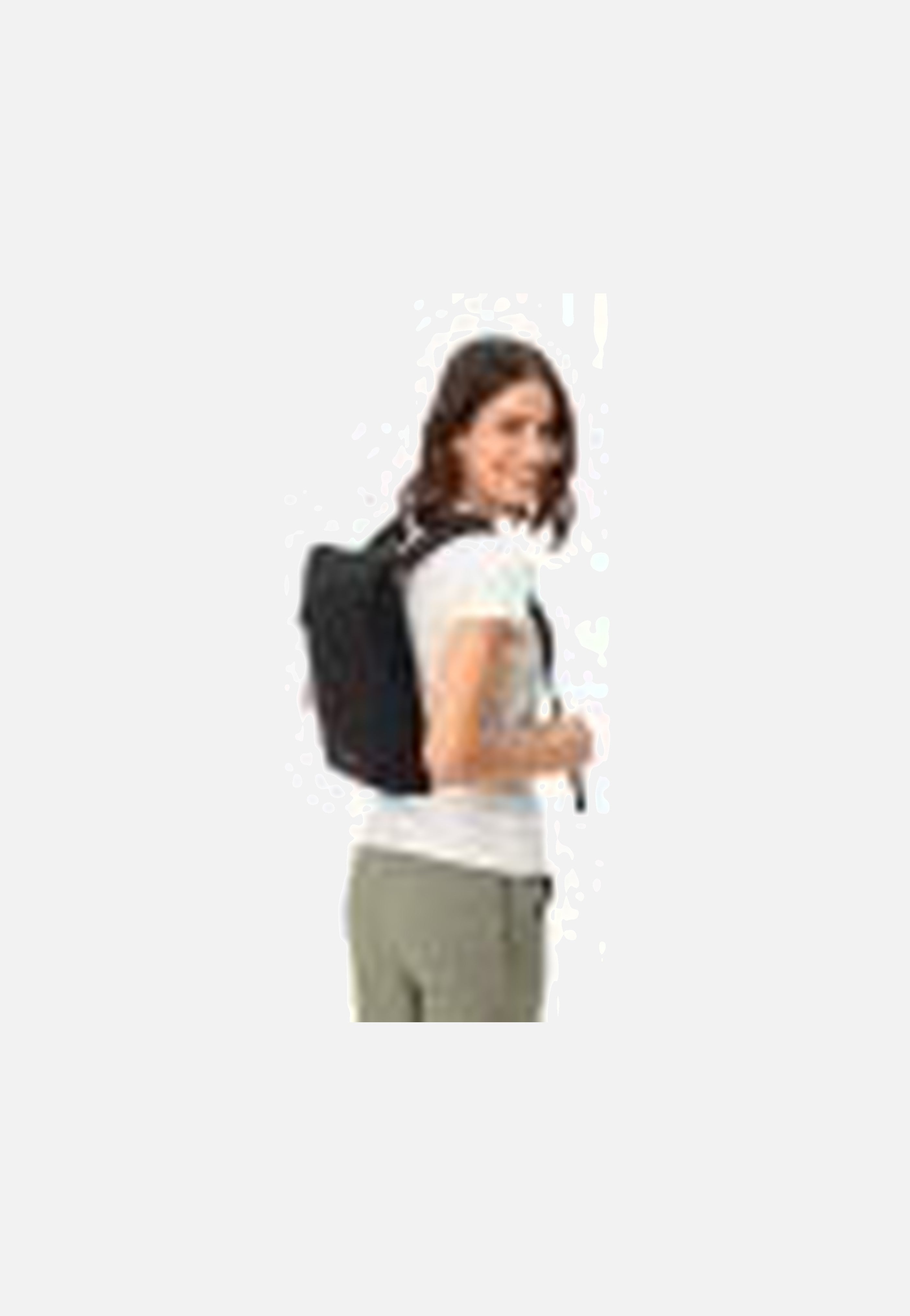 Vaude Unuk II Black Rolltop Rucksack