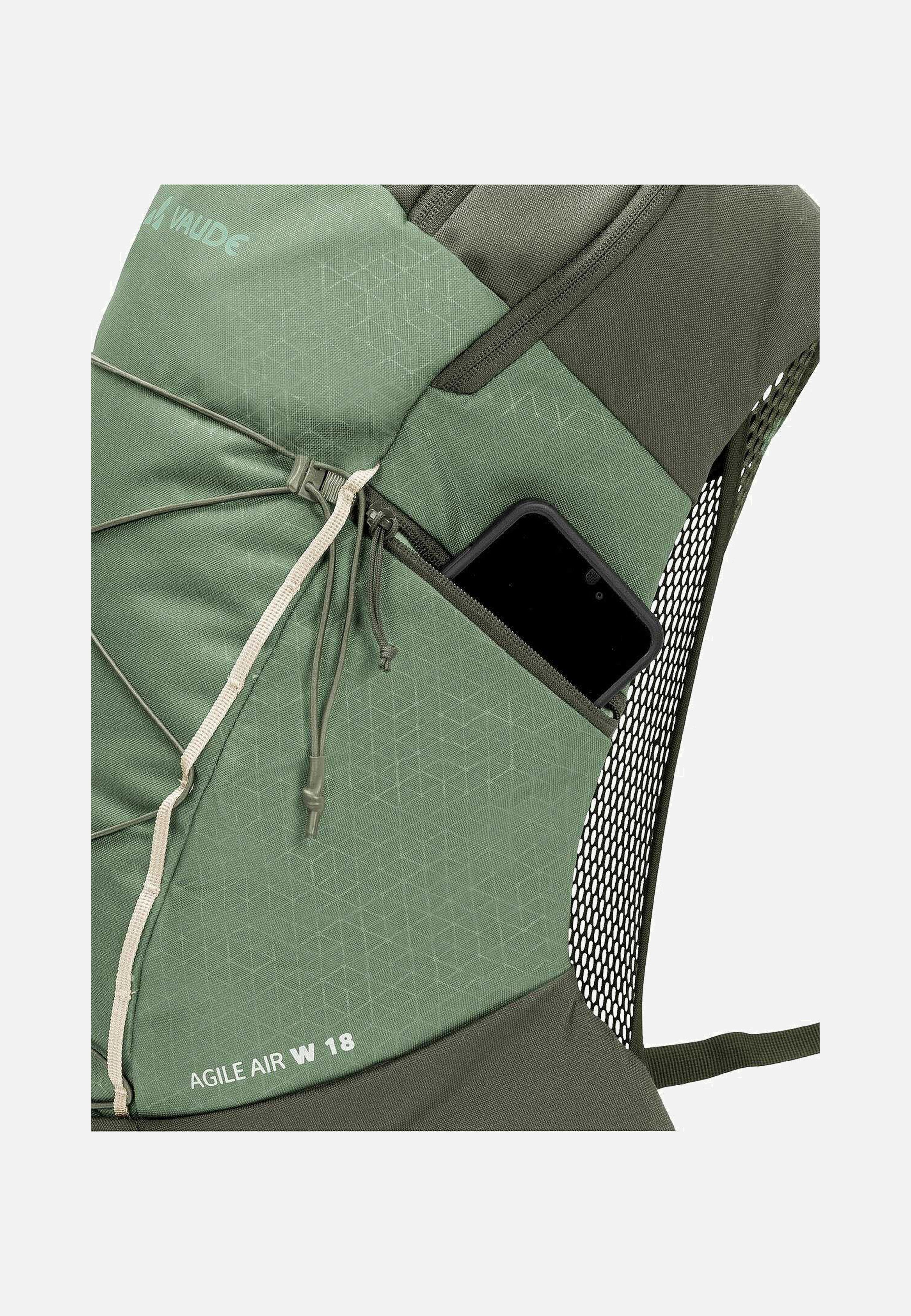 Vaude Women's Agile Air 18 Willow Green Hiking Rucksack