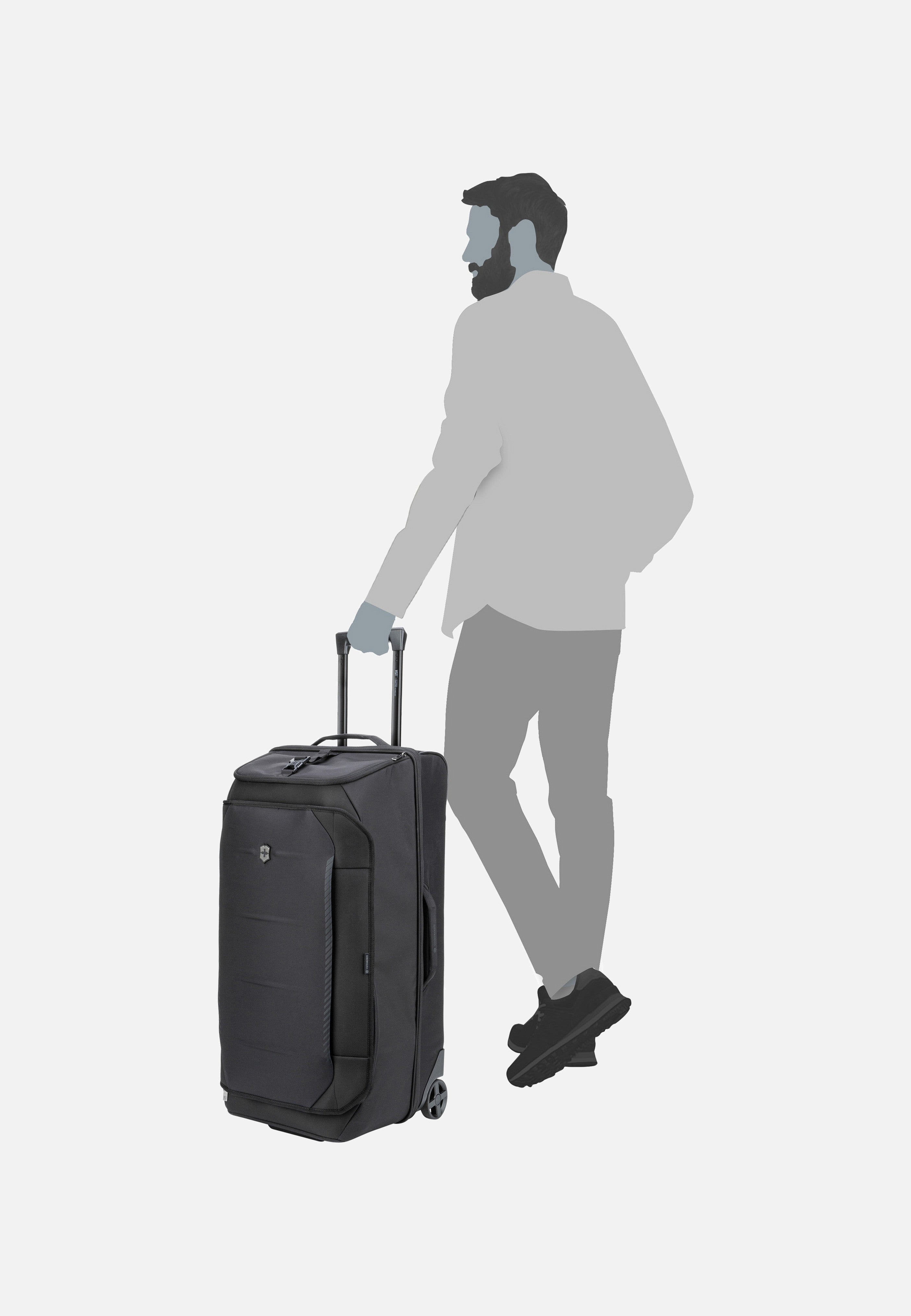 Victorinox Crosslight Wheeled Duffel Black Koffer