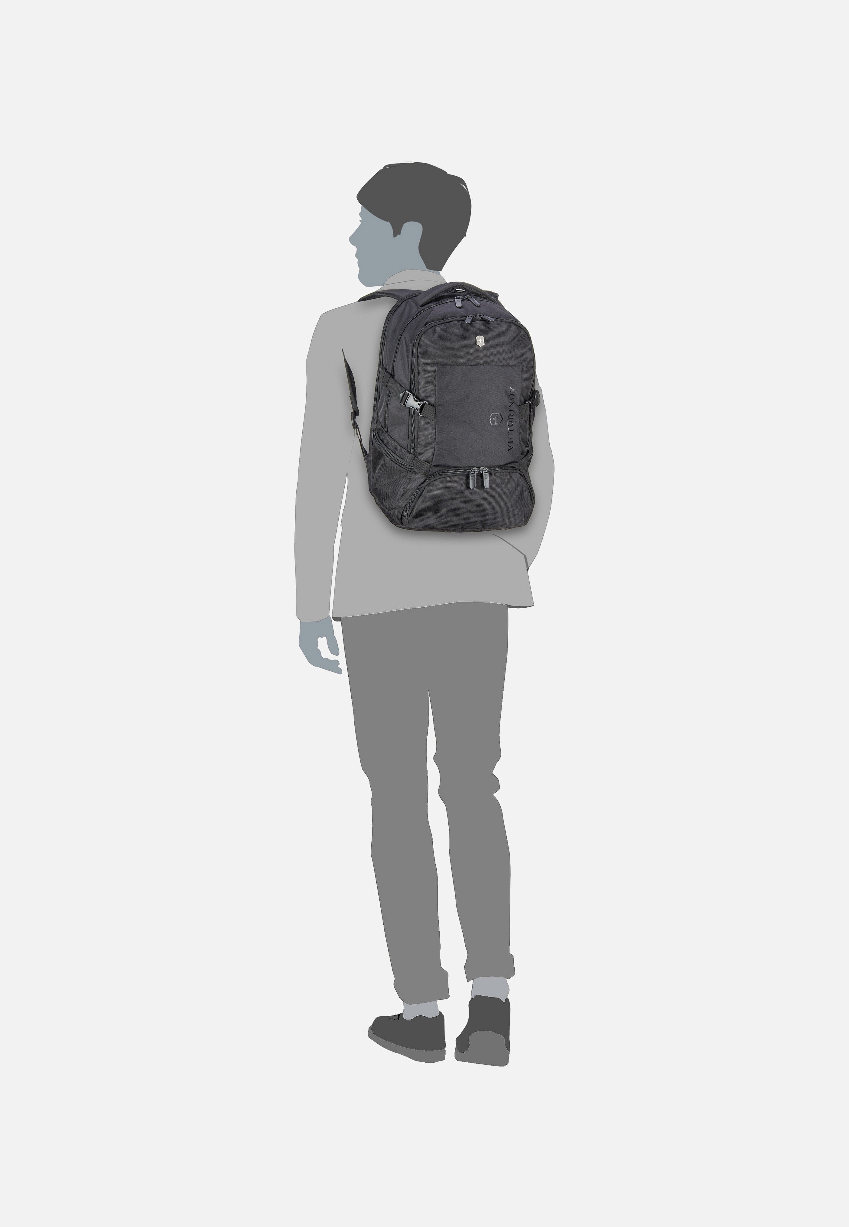 Victorinox Vx Sport EVO Deluxe Backpack Black/Black Rucksack