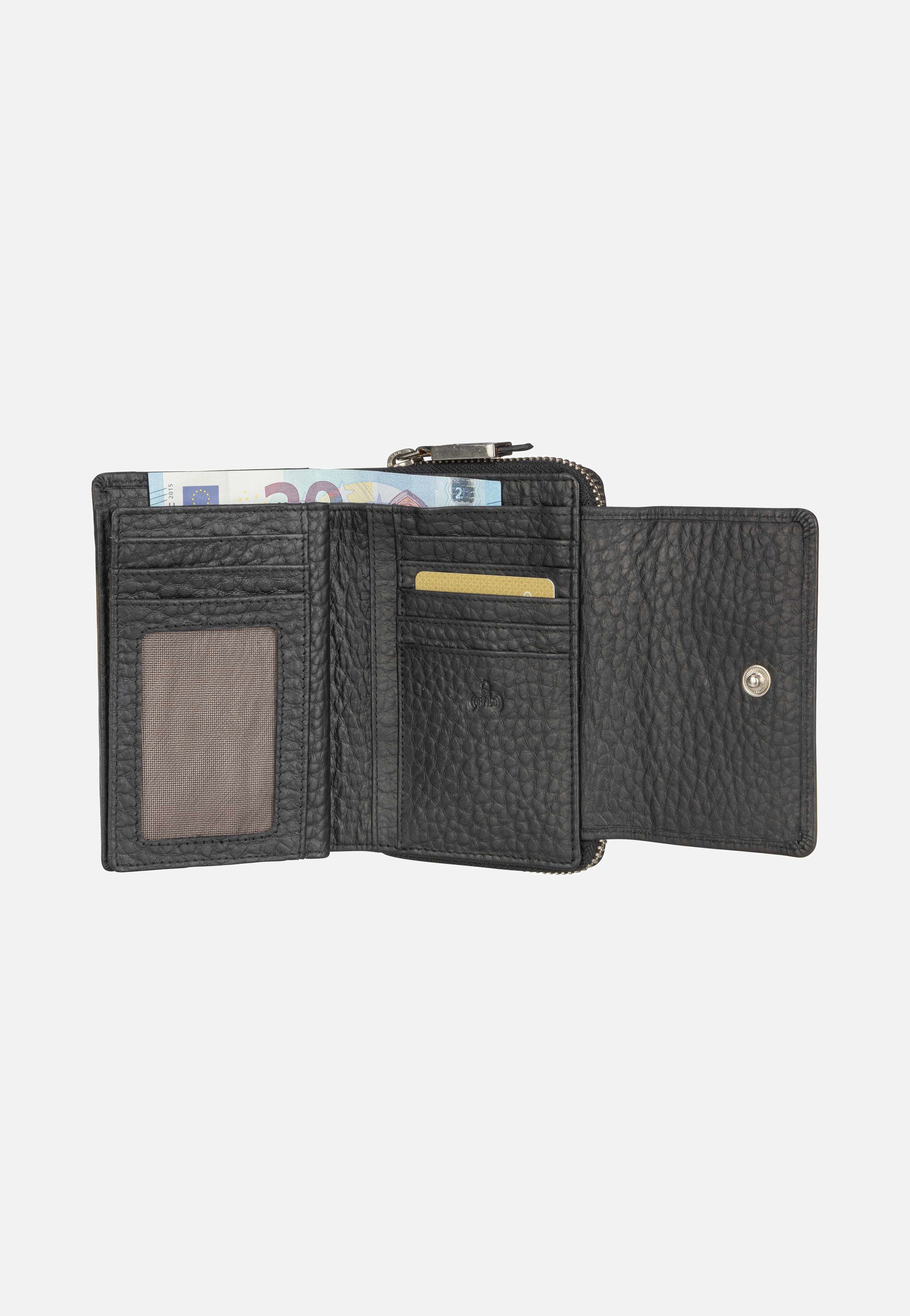 Voi Hirsch 70607 Schwarz Portemonnaie