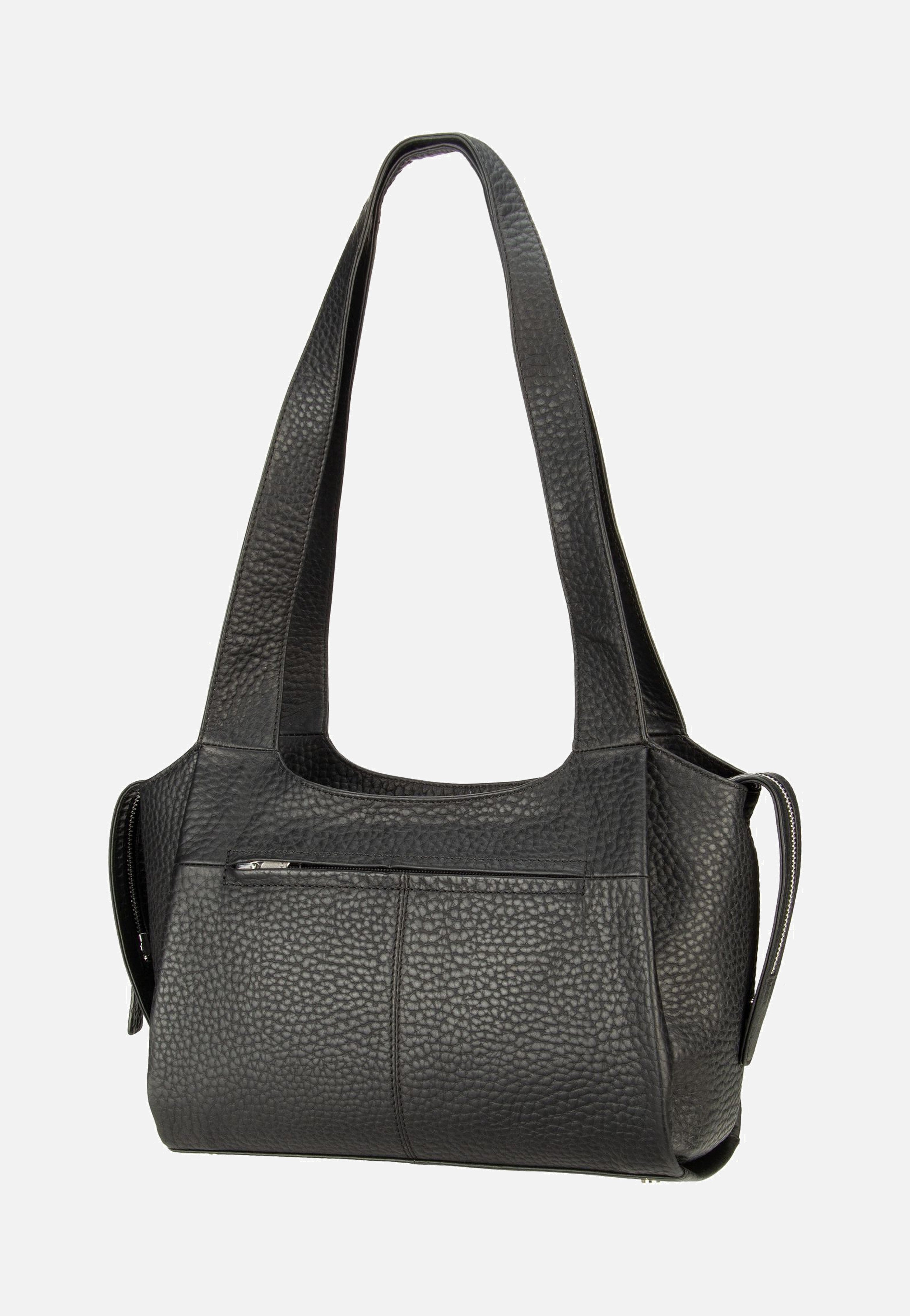 Voi Hirsch Adelina Schwarz Hobo Bag