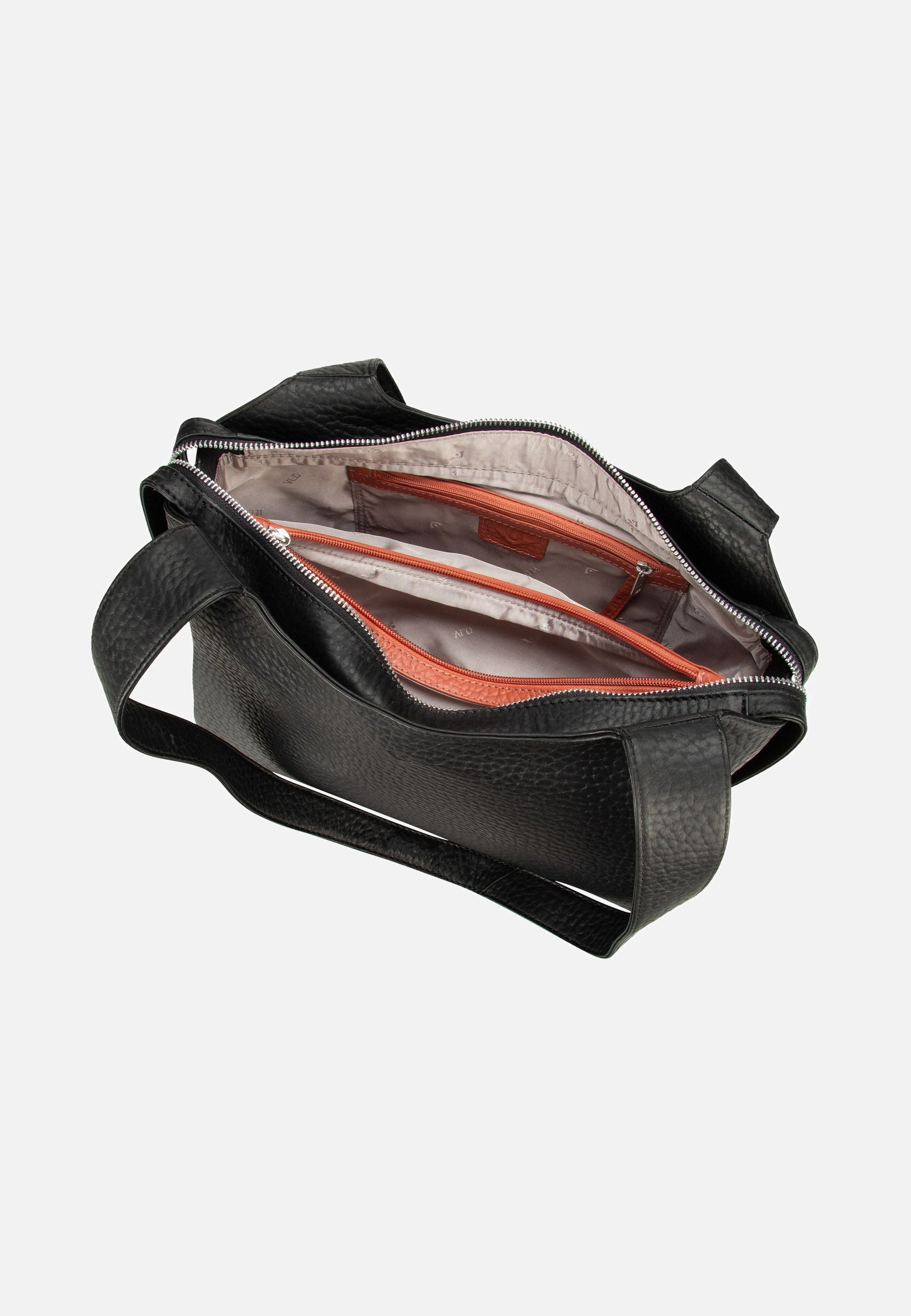 Voi Hirsch Adelina Schwarz Hobo Bag