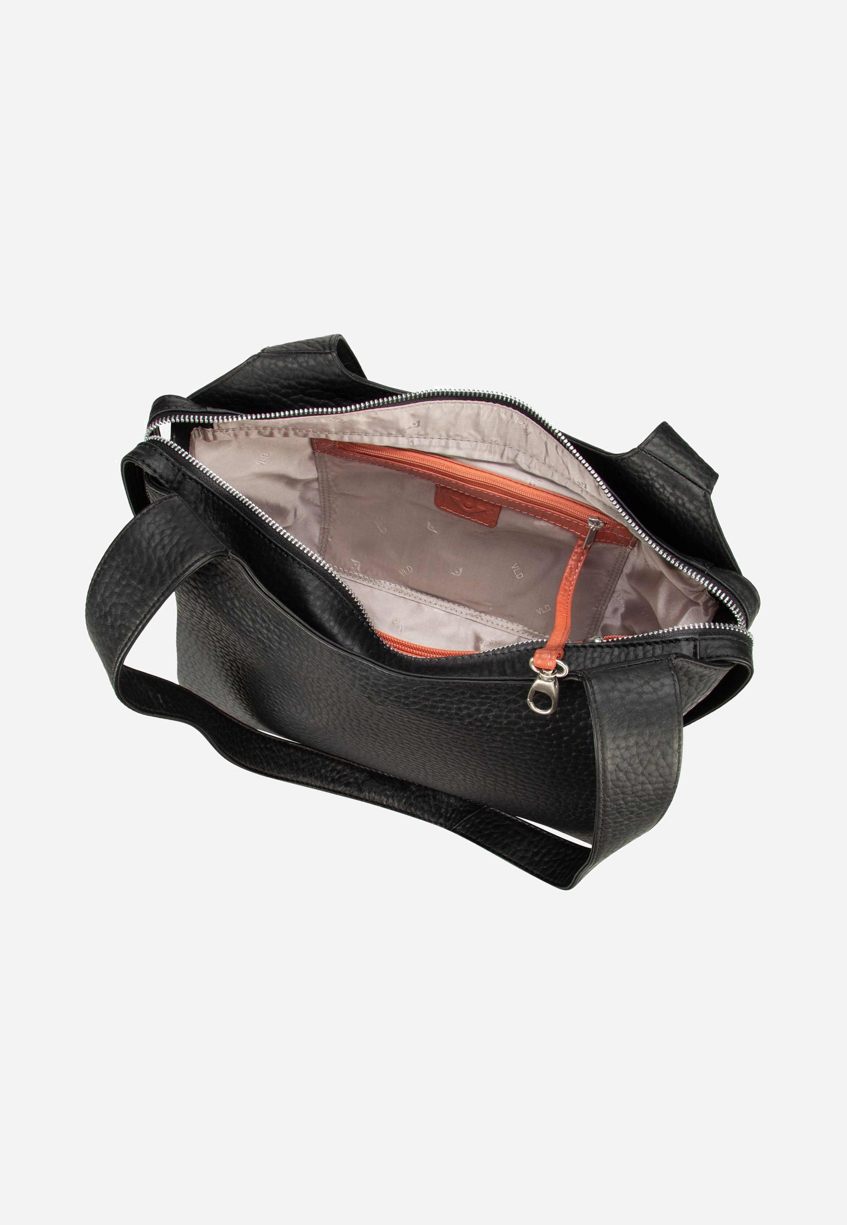 Voi Hirsch Adelina Schwarz Hobo Bag