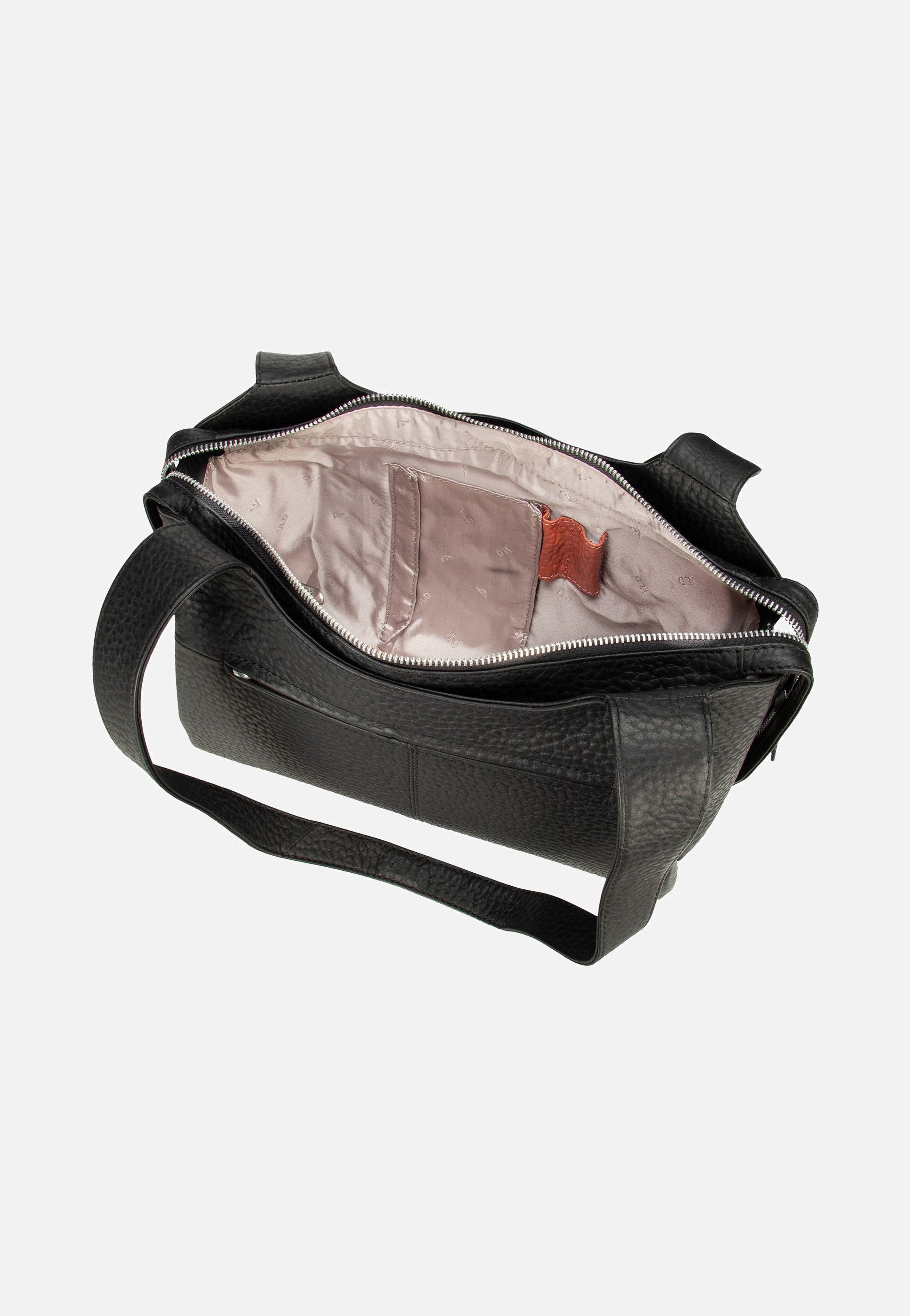 Voi Hirsch Adelina Schwarz Hobo Bag