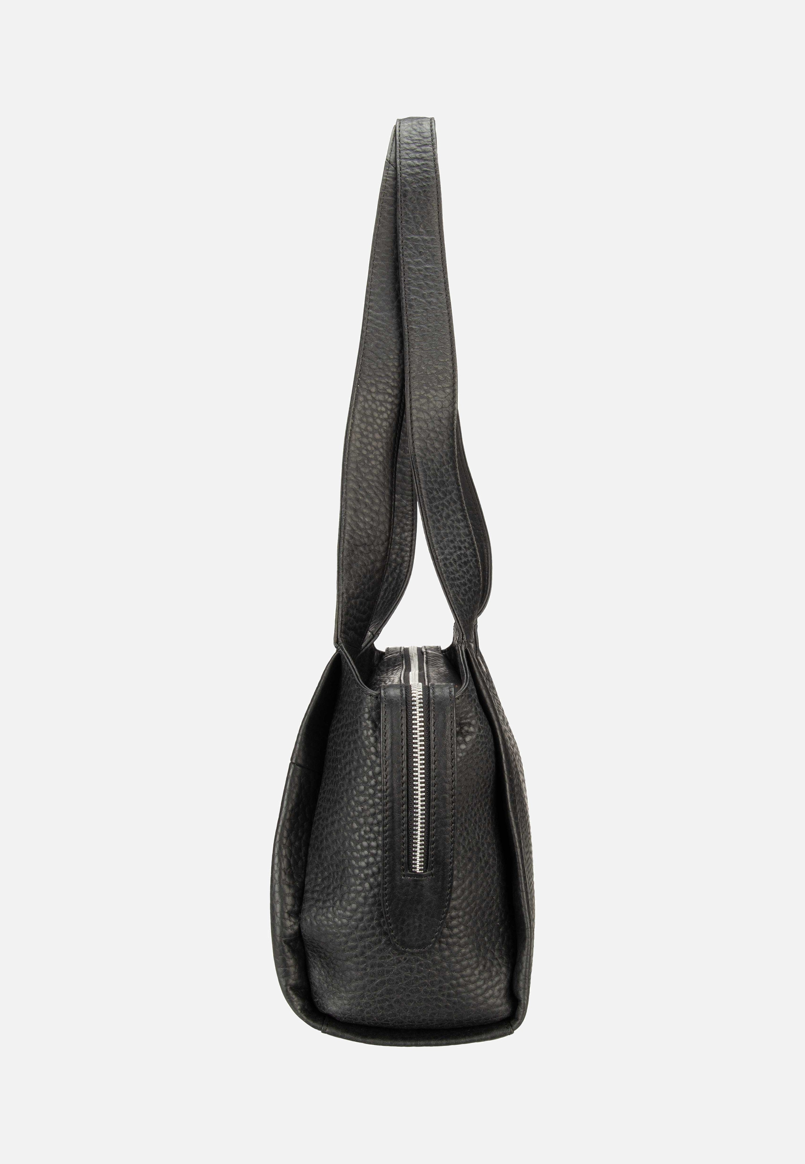 Voi Hirsch Adelina Schwarz Hobo Bag