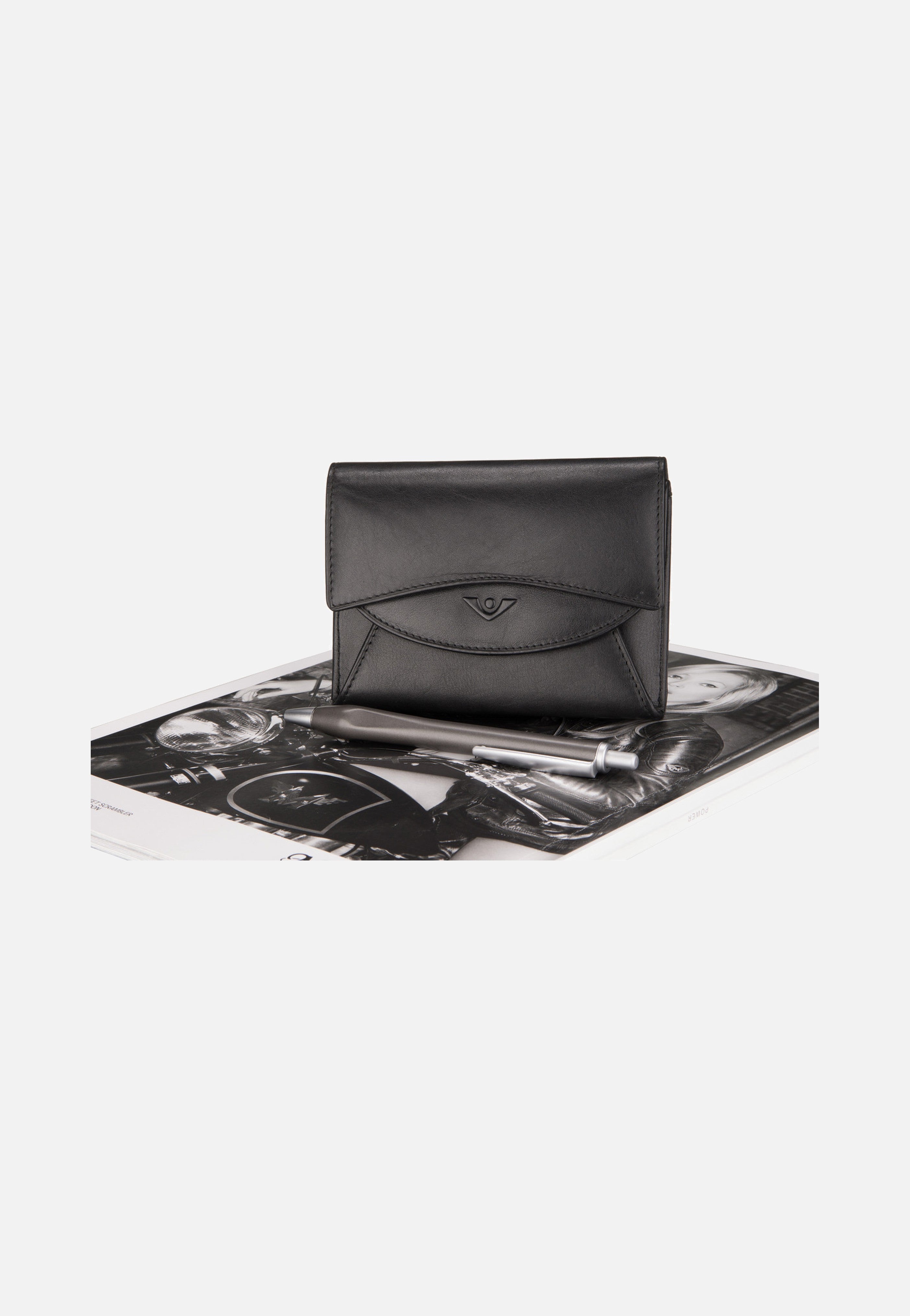 Voi Soft 70363 Wienerschachtel Schwarz Portemonnaie