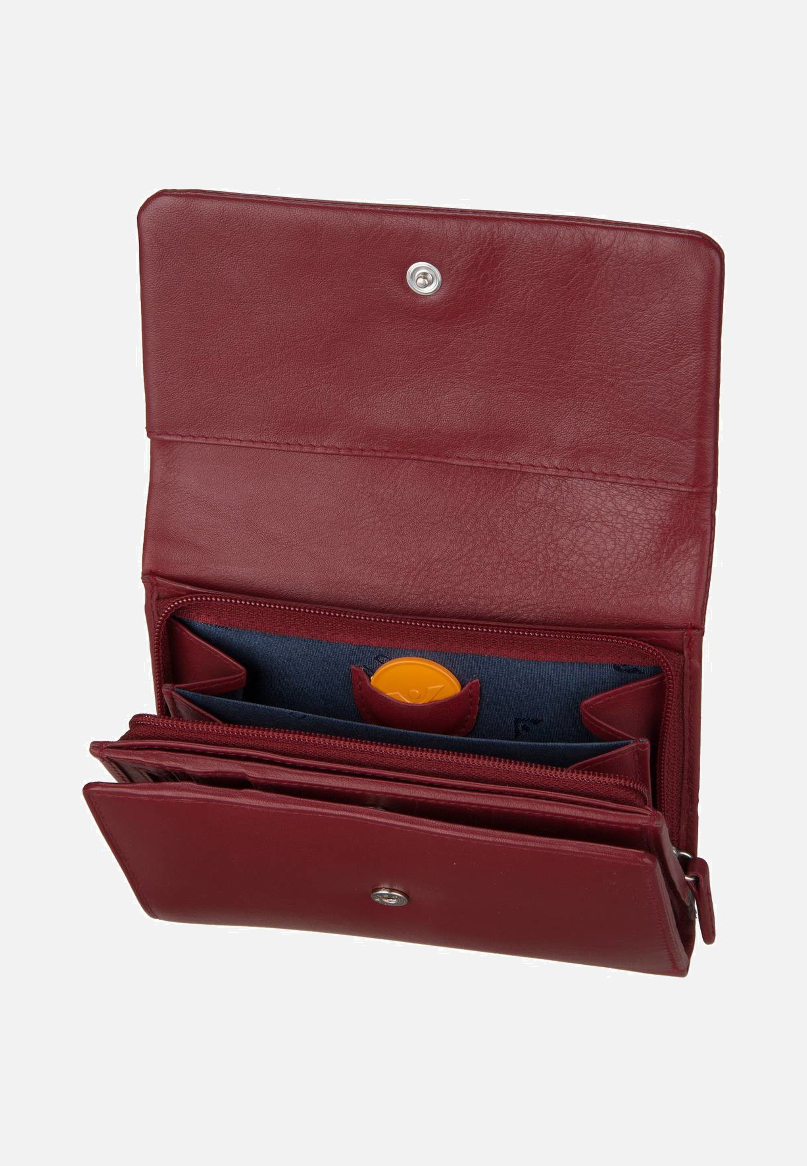 Voi Soft Gaby 70222 Kombi Granat Portemonnaie